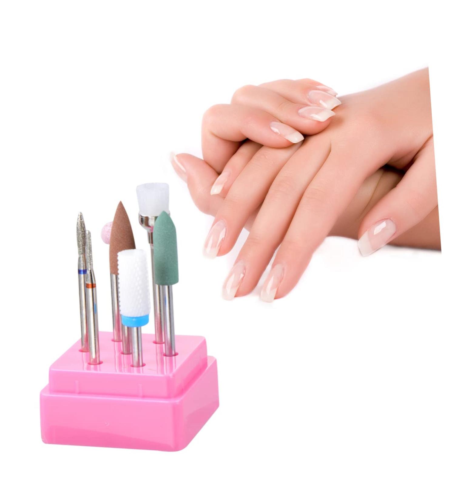 1 Set Ceramic nail bits Carbide Cuticle Cleaner nail Drill Replacement Bits diamond drill bits false Electric Nail Files Drill bit nails gel nail drill tool hard polisher to rotate 3 3 6cm Assorted Color As Shown 4 - Buy Online on GoSupps.com