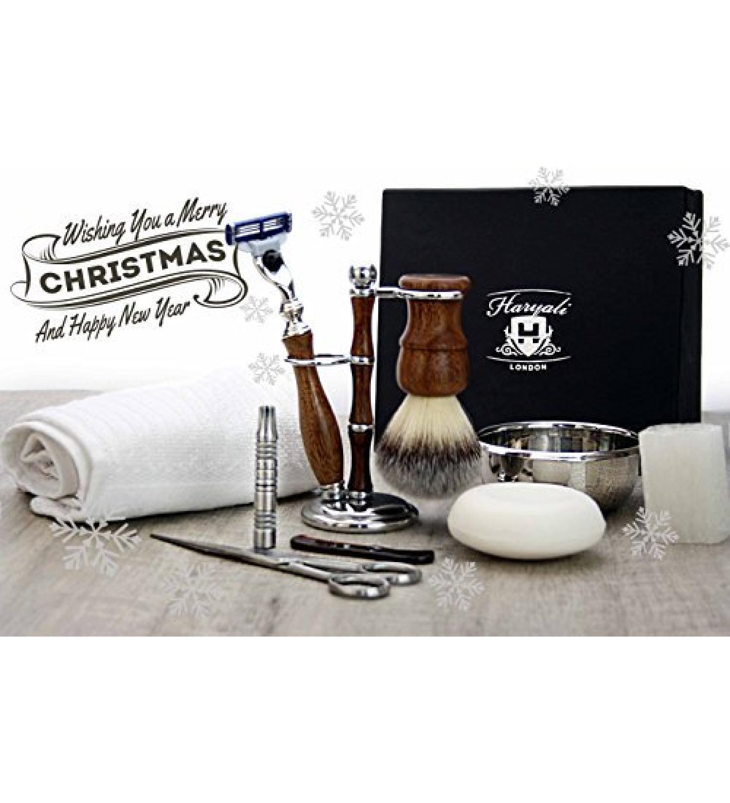 Men's Grooming Shaving Kit | Perfect Clean Shave for All Skin Types - International Shipping Available - Buy Online on GoSupps.com