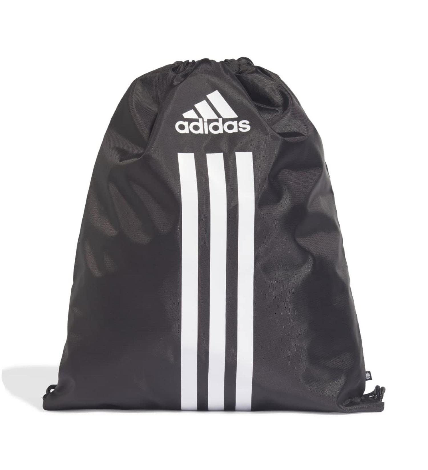 Adidas Unisex Power Gym Sack - Stylish Black/White GYM SACK for International Shipping - Buy Online on GoSupps.com
