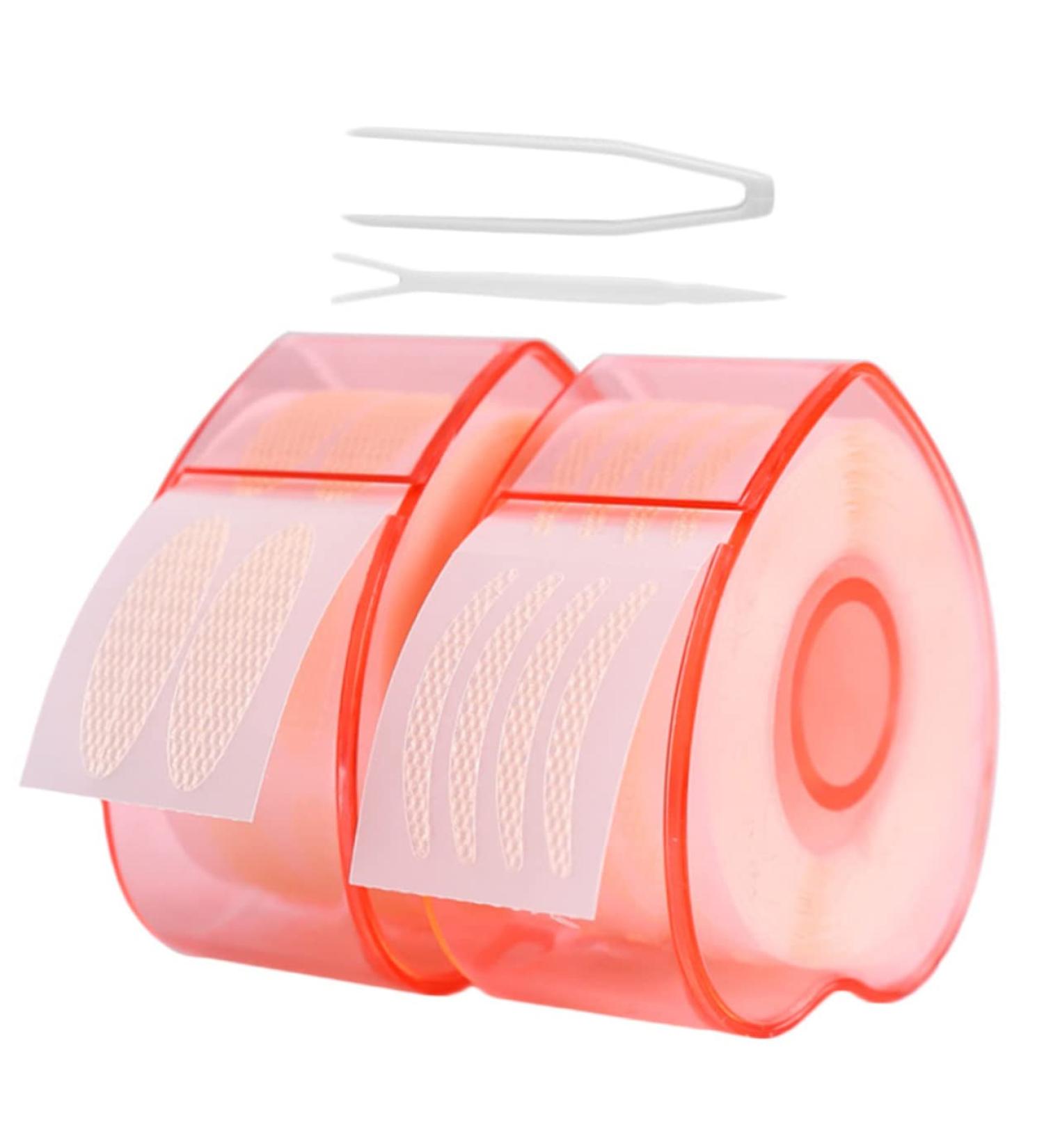 Mipcase 10 Rolls Double Eyelid Sticker Lifting Belt Eye Lift Strips Adhesive Eye Lifter Tape Heart-shaped - Buy Online on GoSupps.com