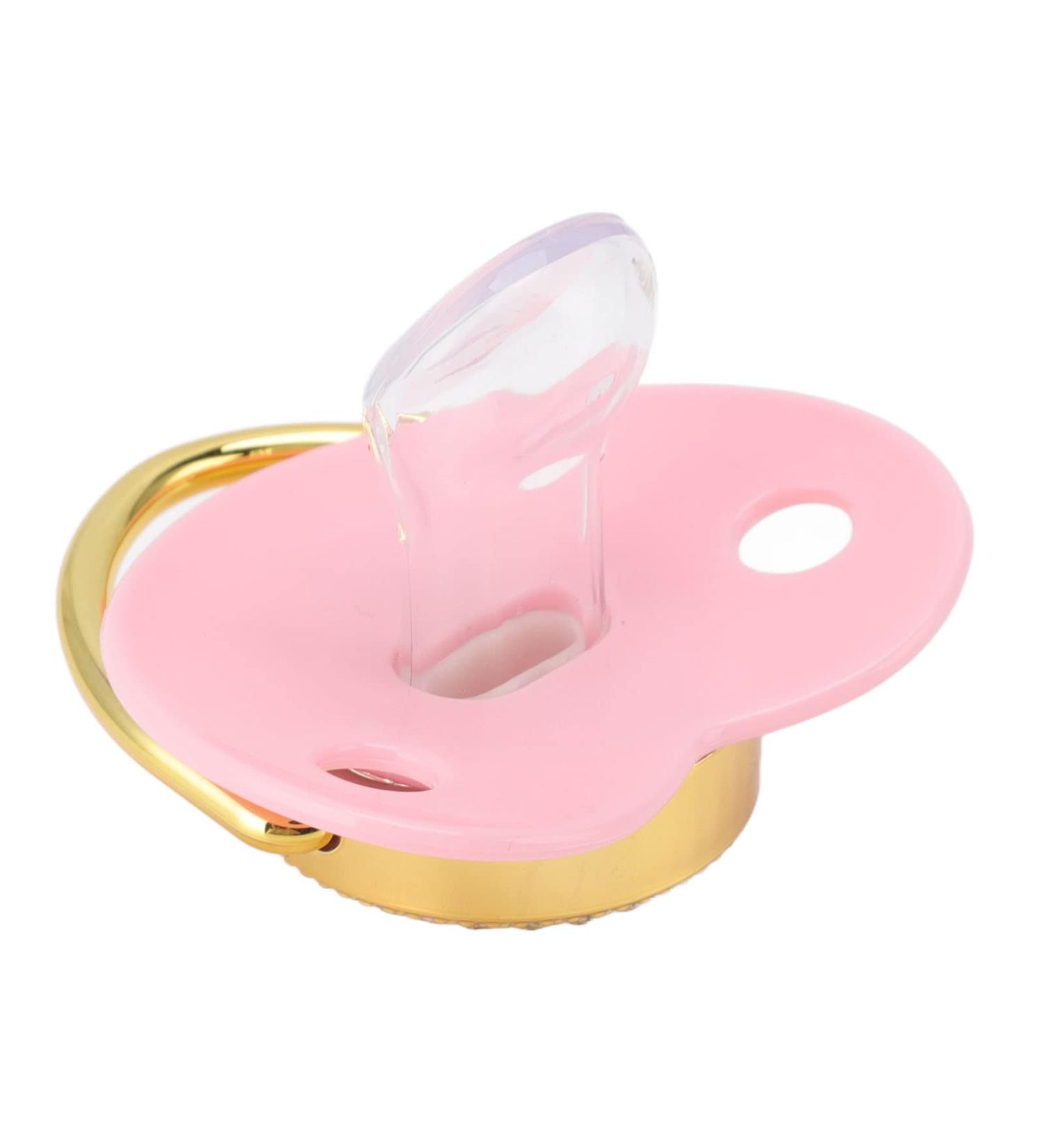 MAM Heart-Shaped Rhinestone Pacifier for Newborns | PP & Silicone | Ages 6-18 Months | International Shipping - Buy Online on GoSupps.com