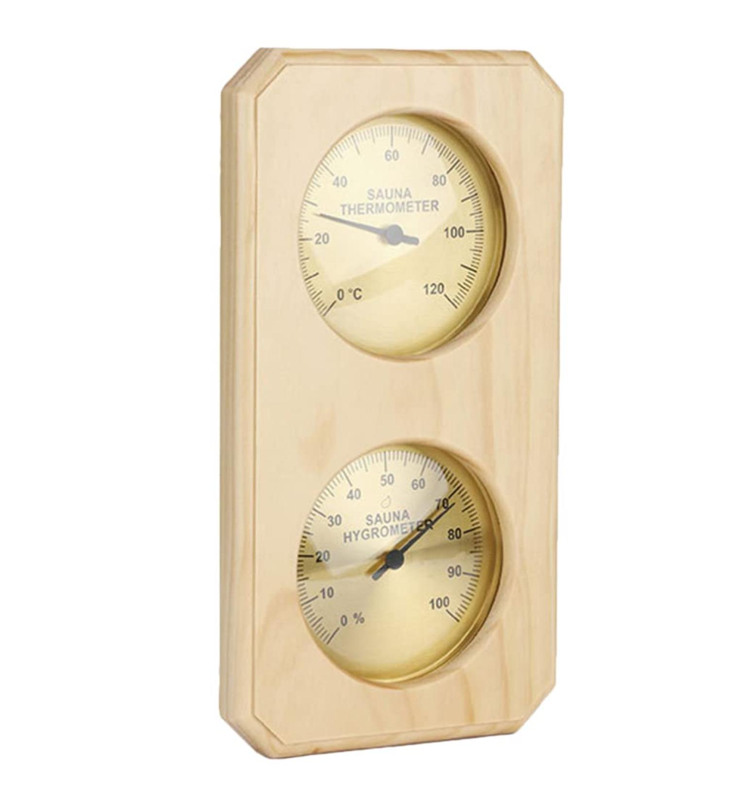 Sosoport Sauna Temperature & Moisture Knife Hygrometer - Indoor & Outdoor Humidity Accessories for Home Saunas | Durable ABS - Buy Online on GoSupps.com