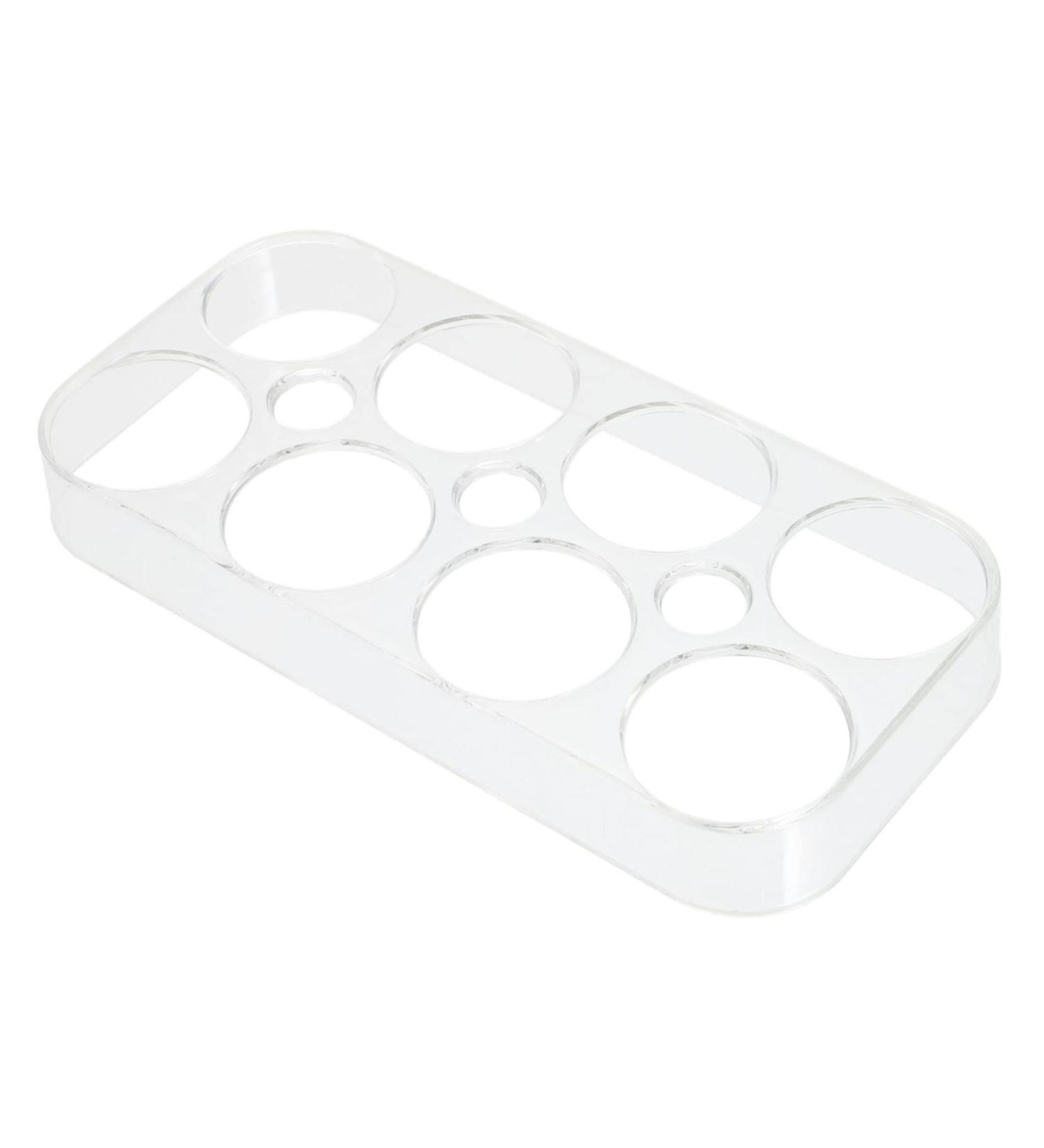 Beatifufu Deviled Egg Holder Egg Storage Box Tray Plastic Bins for Storage Fridge Organizers and Storage Egg Case Shelf Household Assorted Color 17.50X8.50X2.00CM - Buy Online on GoSupps.com