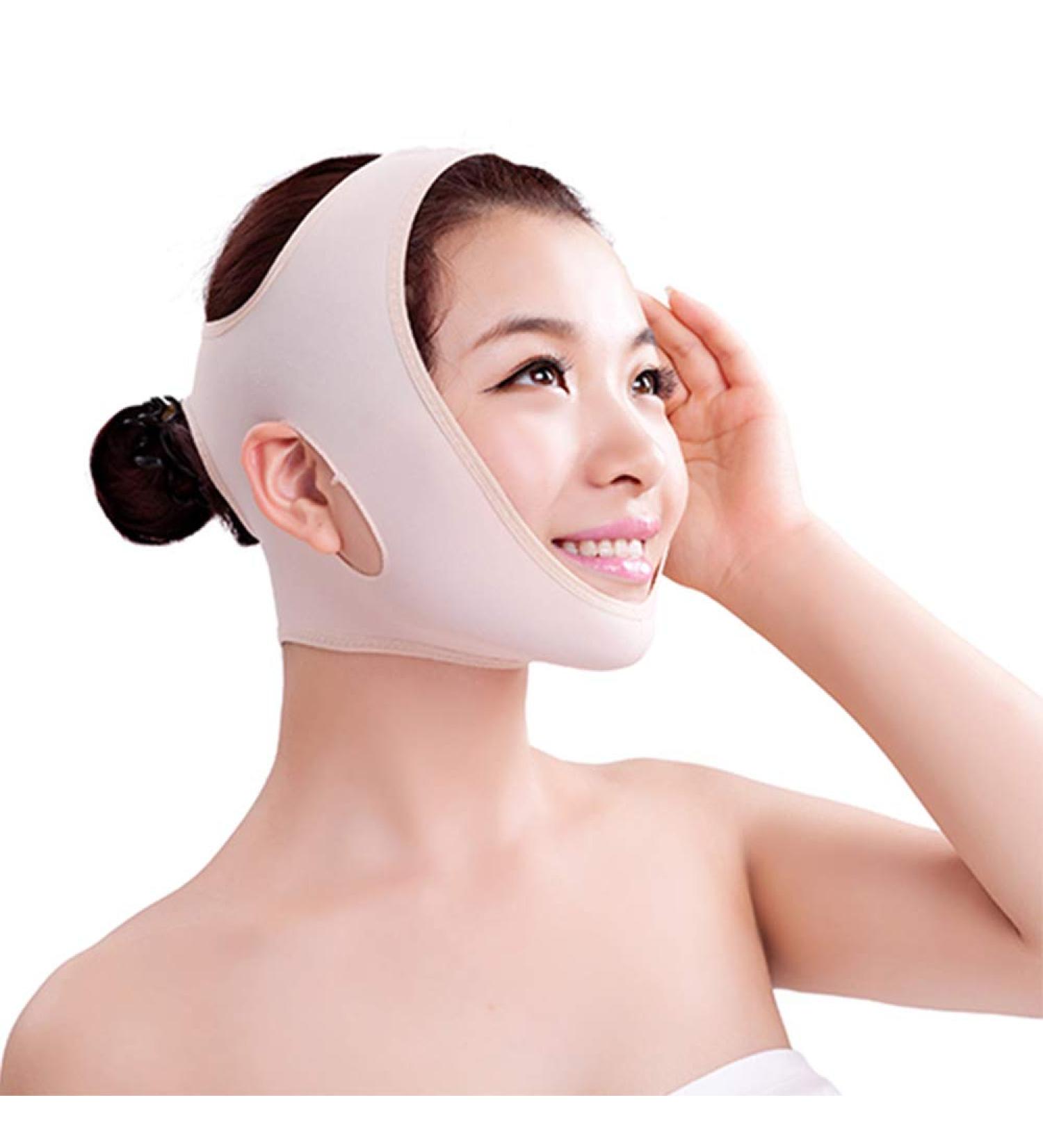 Perfect V-Line Chin Mask for Women | Anti-Aging Slimming Face Band | Adjustable Strap for Anytime Use - Buy Online on GoSupps.com