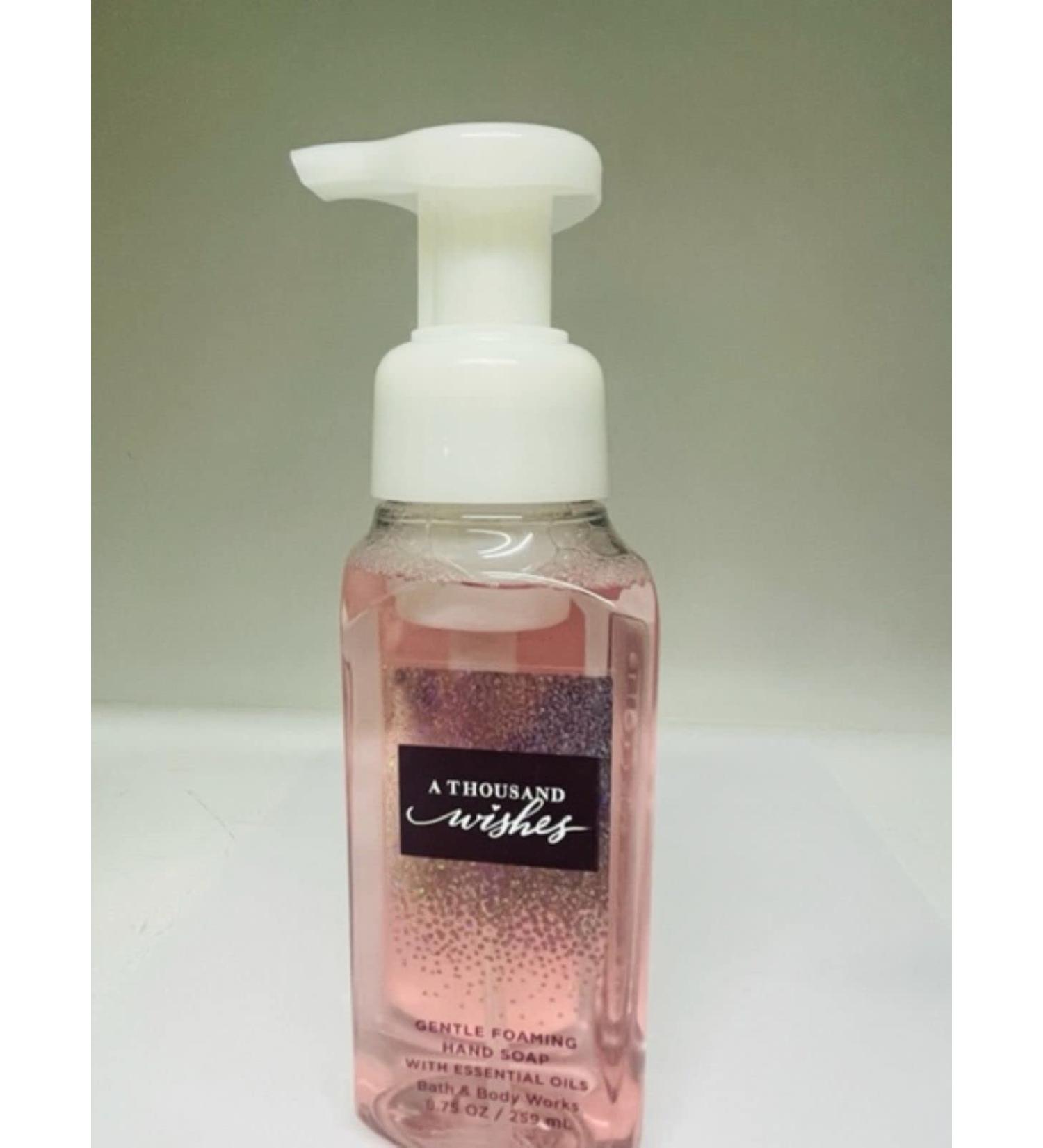 Shop Bath & Body Works A Thousand Wishes Gentle Foaming Hand Soap 8.75 oz - Pink | International Shipping Available - Buy Online on GoSupps.com