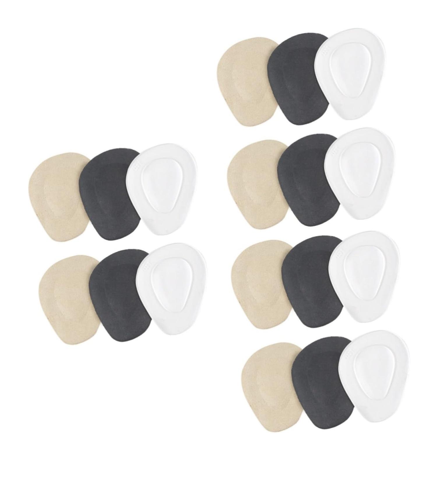 Gatuida High Heel Gel Pads - 9 Pairs Clear Forefoot Cushions for Women - Comfortable Heel Inserts for Gold Shoes - Buy Online on GoSupps.com