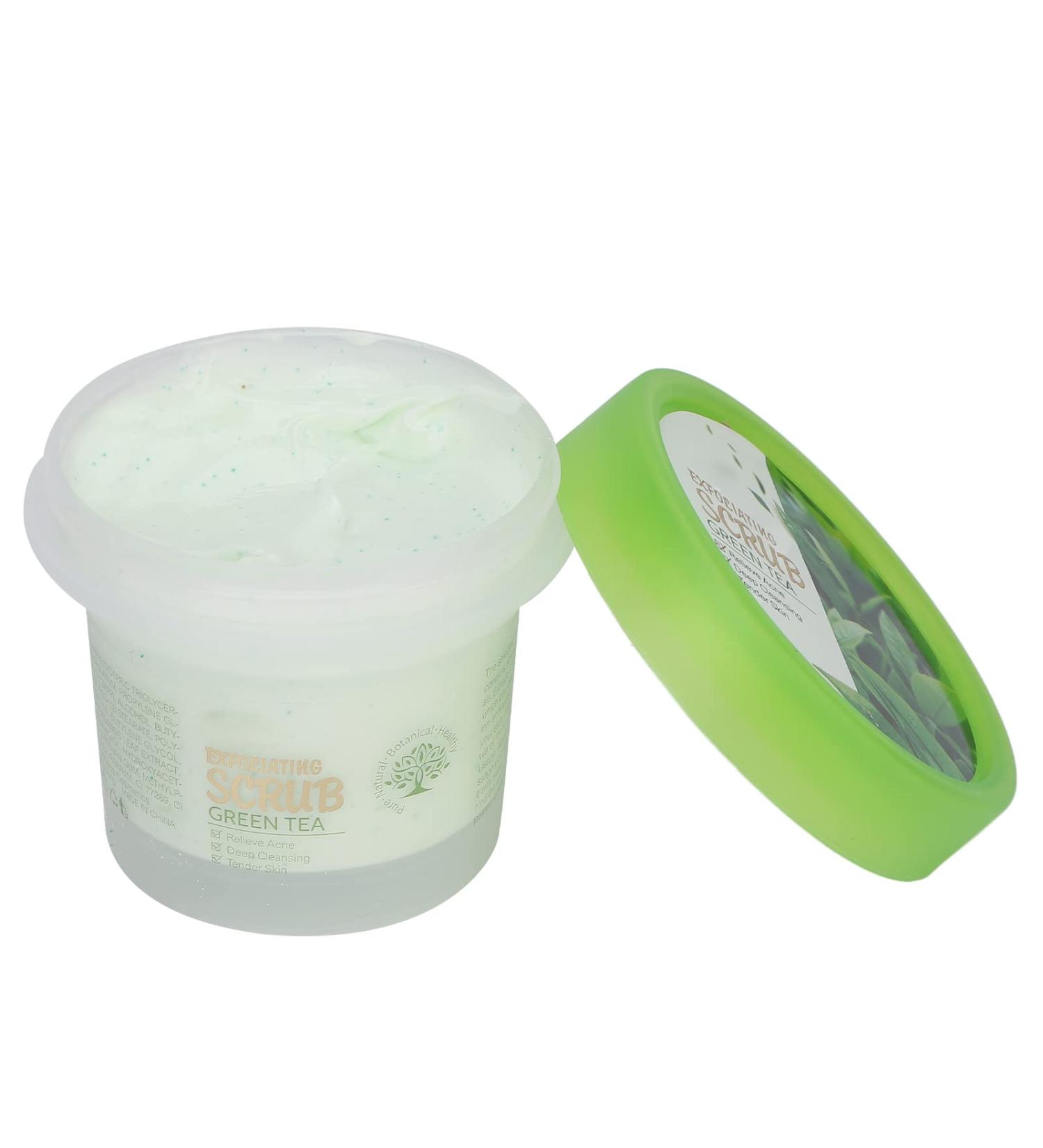  Fyearfly Green Tea Body Scrub Multifunction Moisturizing Body Scrub Face Scrub Exfoliating Skin 3.53 Ounces for All Natural Skin Care - Buy Online on GoSupps.com
