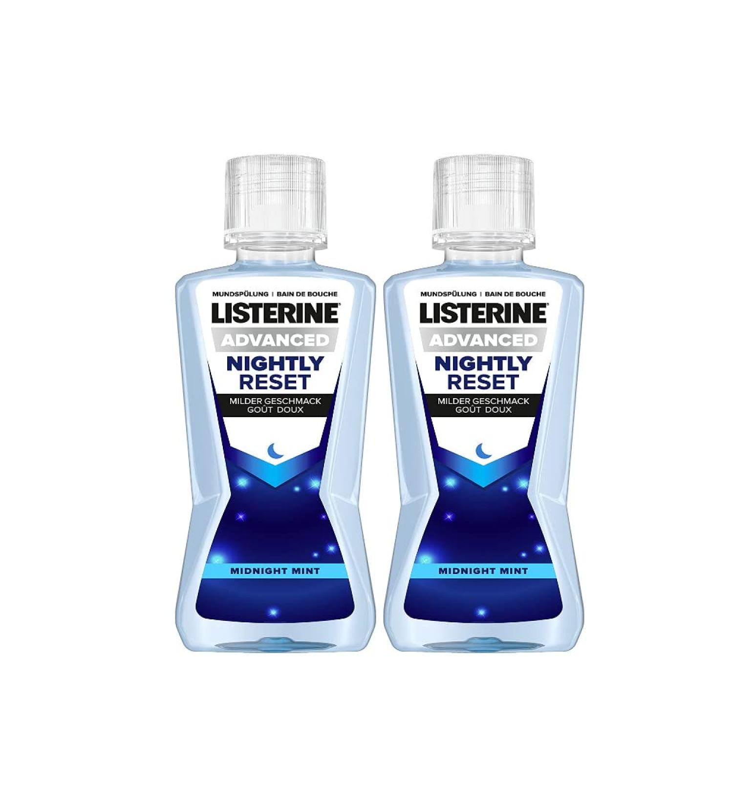 Buy Listerine Nightly Reset 400ml (2-Pack) - Enhance Oral Care & Freshen Breath | International Shipping Available - Buy Online on GoSupps.com