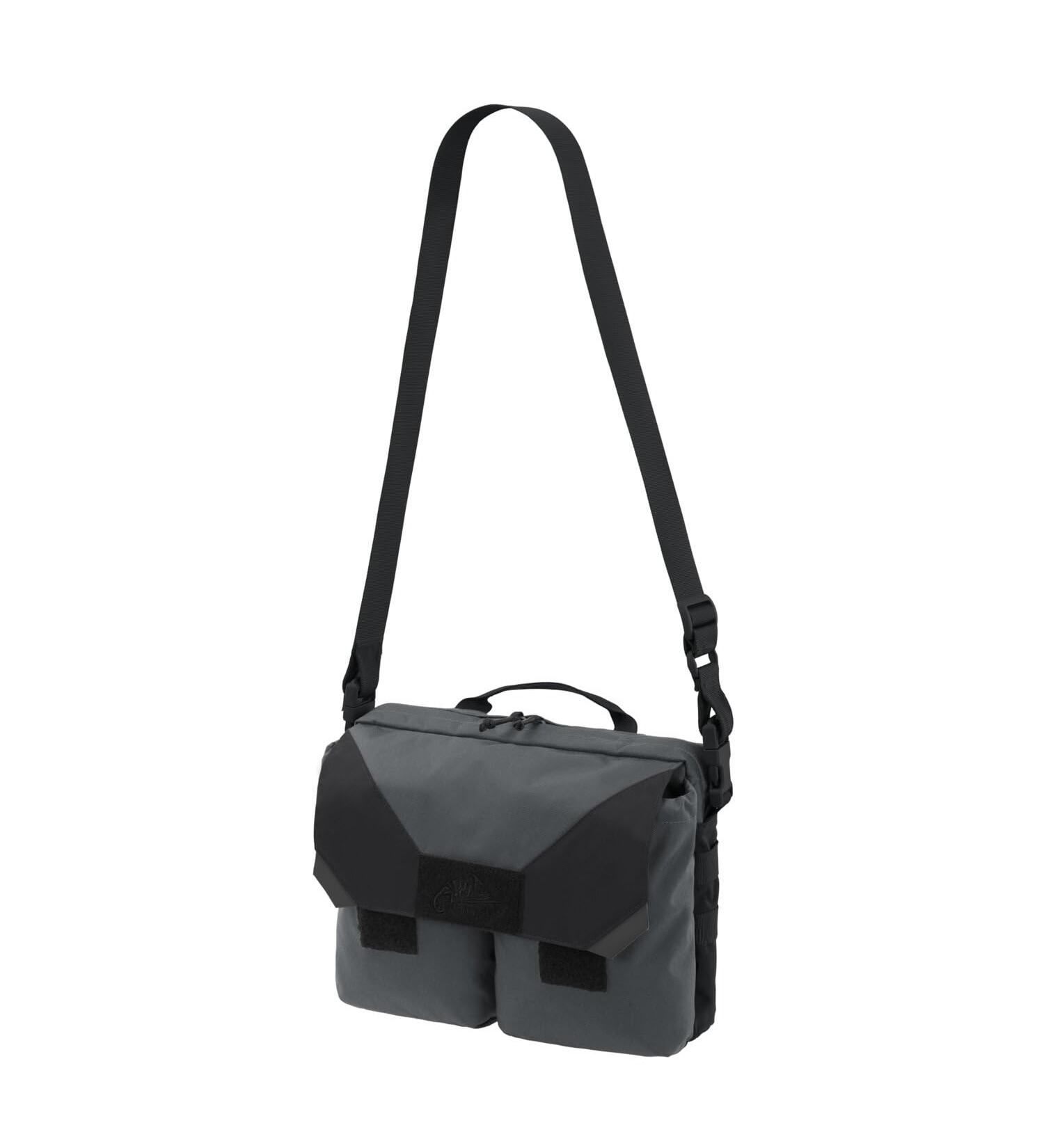 Helikon-Tex Claymore Shoulder Bag Cordura Bushcraft Outdoor Bag - Shadow Grey/Black