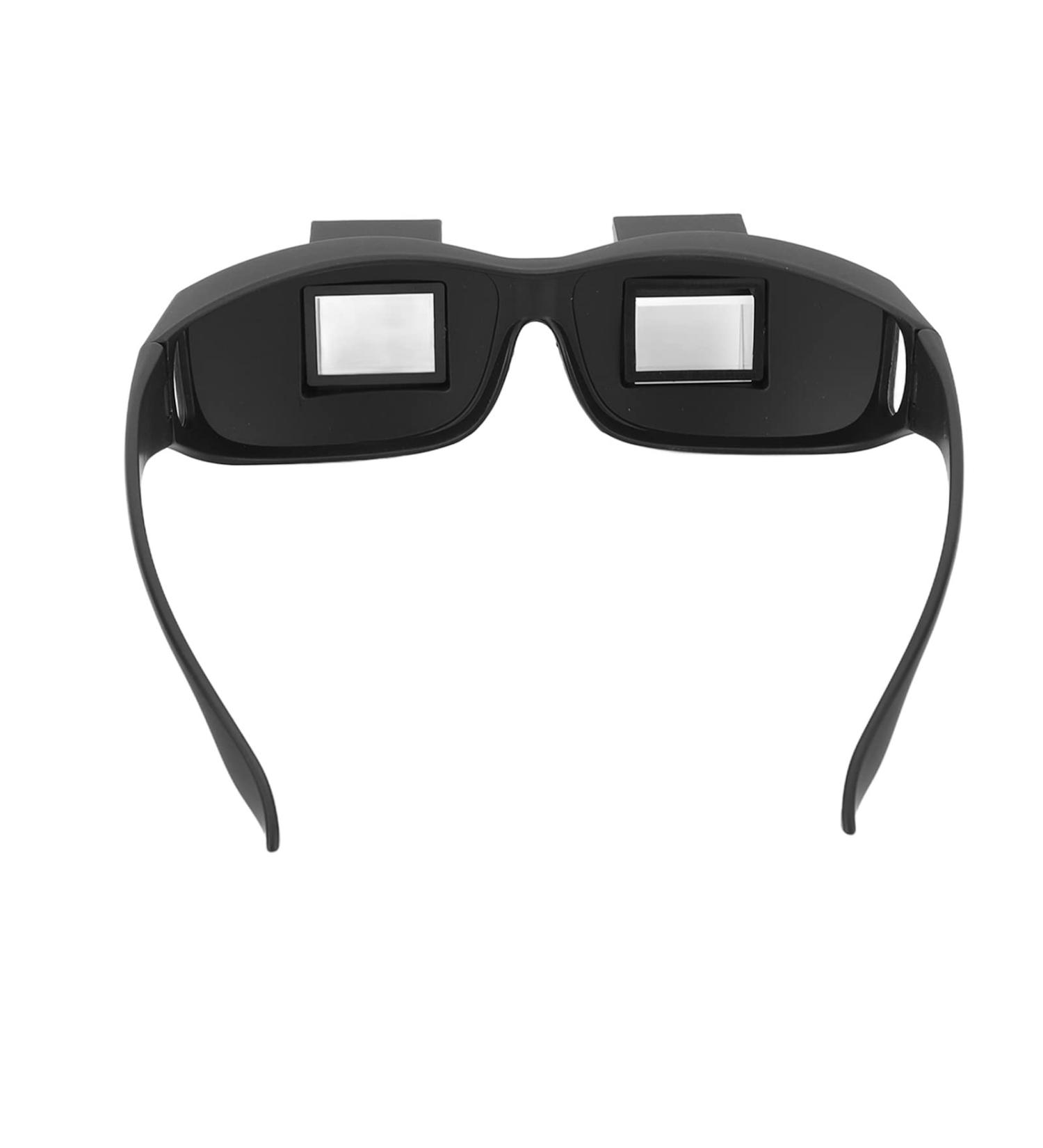 Lazy Glasses - 90 Degree HD Horizontal Prism Glasses for Bed - Stylish Lightweight Angular Design - Buy Online on GoSupps.com