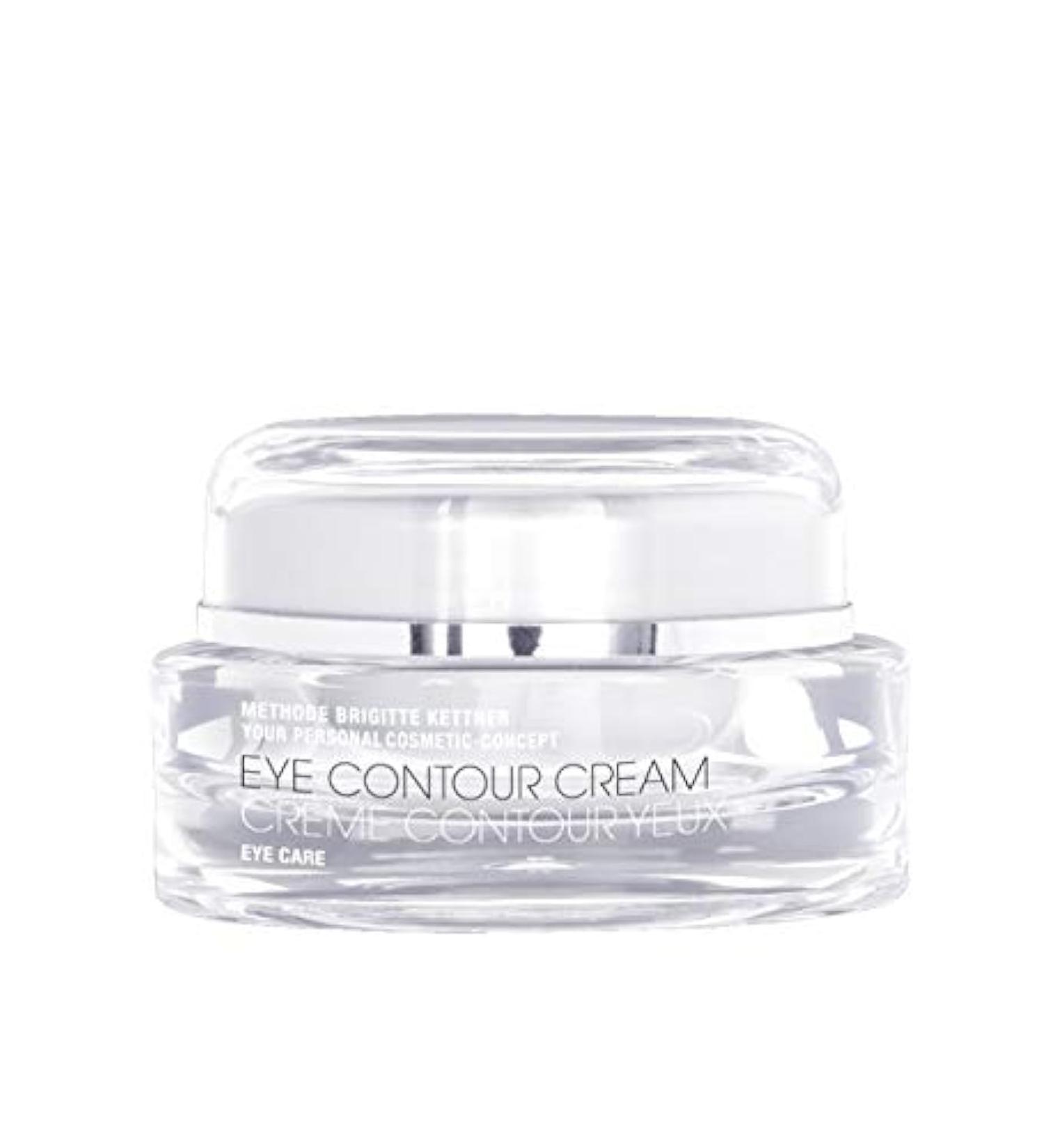 eye contour cream 1 x 15ml - refreshing and moisturising eye care with hyaluronic acid macadamia nut oil and vitamin E
