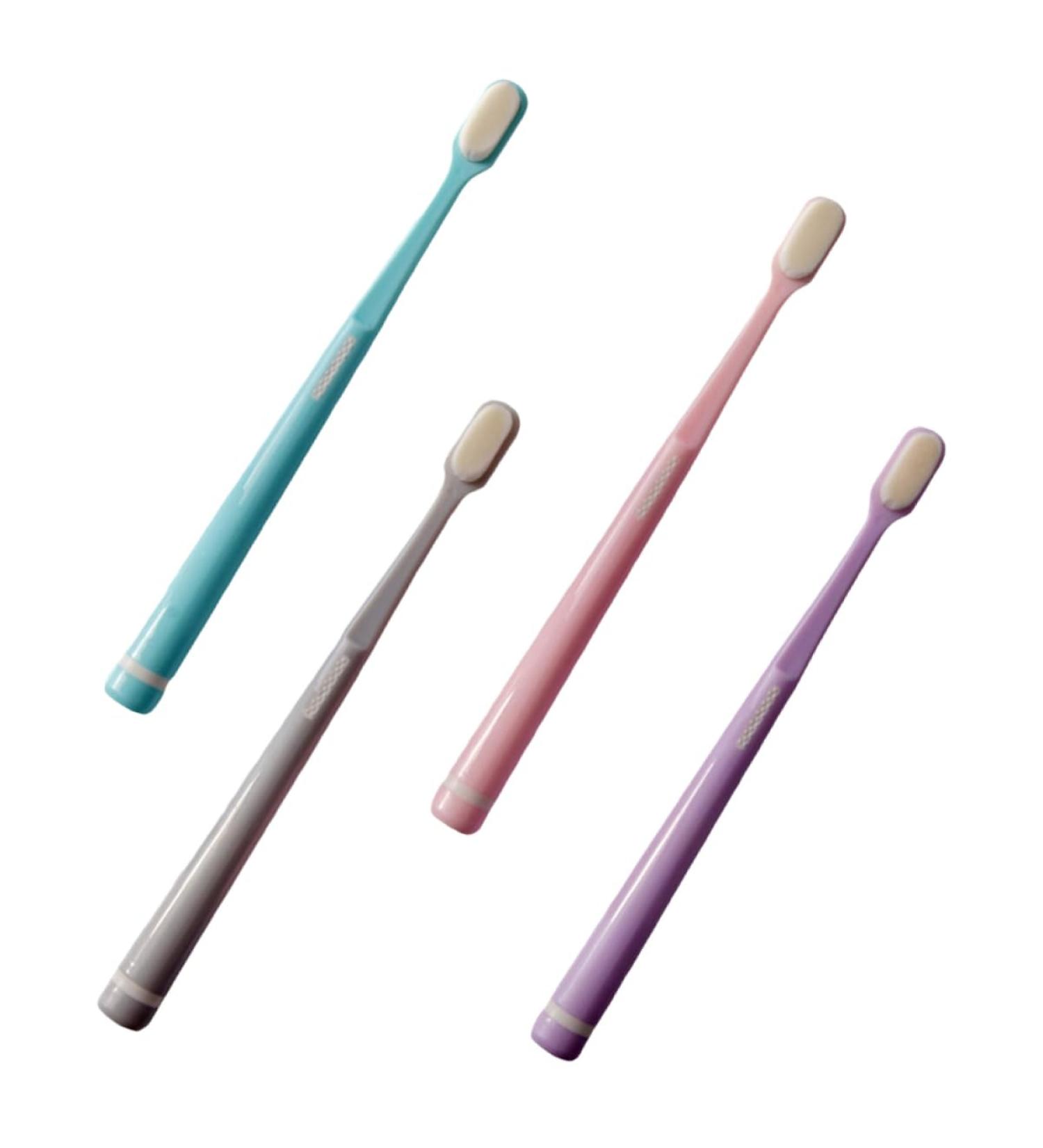 4 Mothership Soft Manual Toothbrush Set Perfect for Adults & Pregnant Women | Tongue Cleaners & Dental Hygiene Tools | International Shipping - Buy Online on GoSupps.com