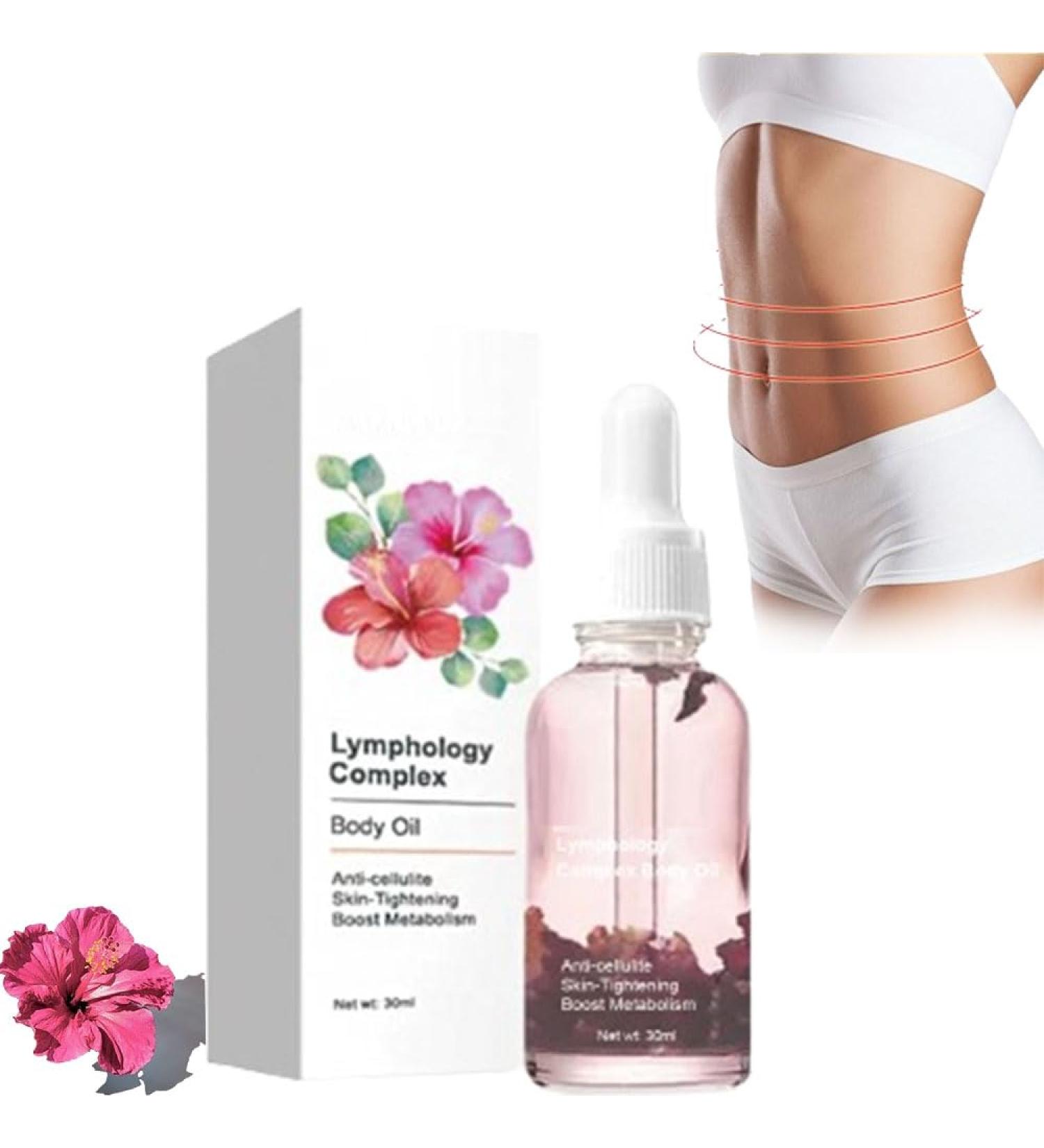 Natural Lymph Massage Oil | Anti-Cellulite Tightening Body Oil | Herbal Body Oil for Tightness & Wellness - Buy Online on GoSupps.com