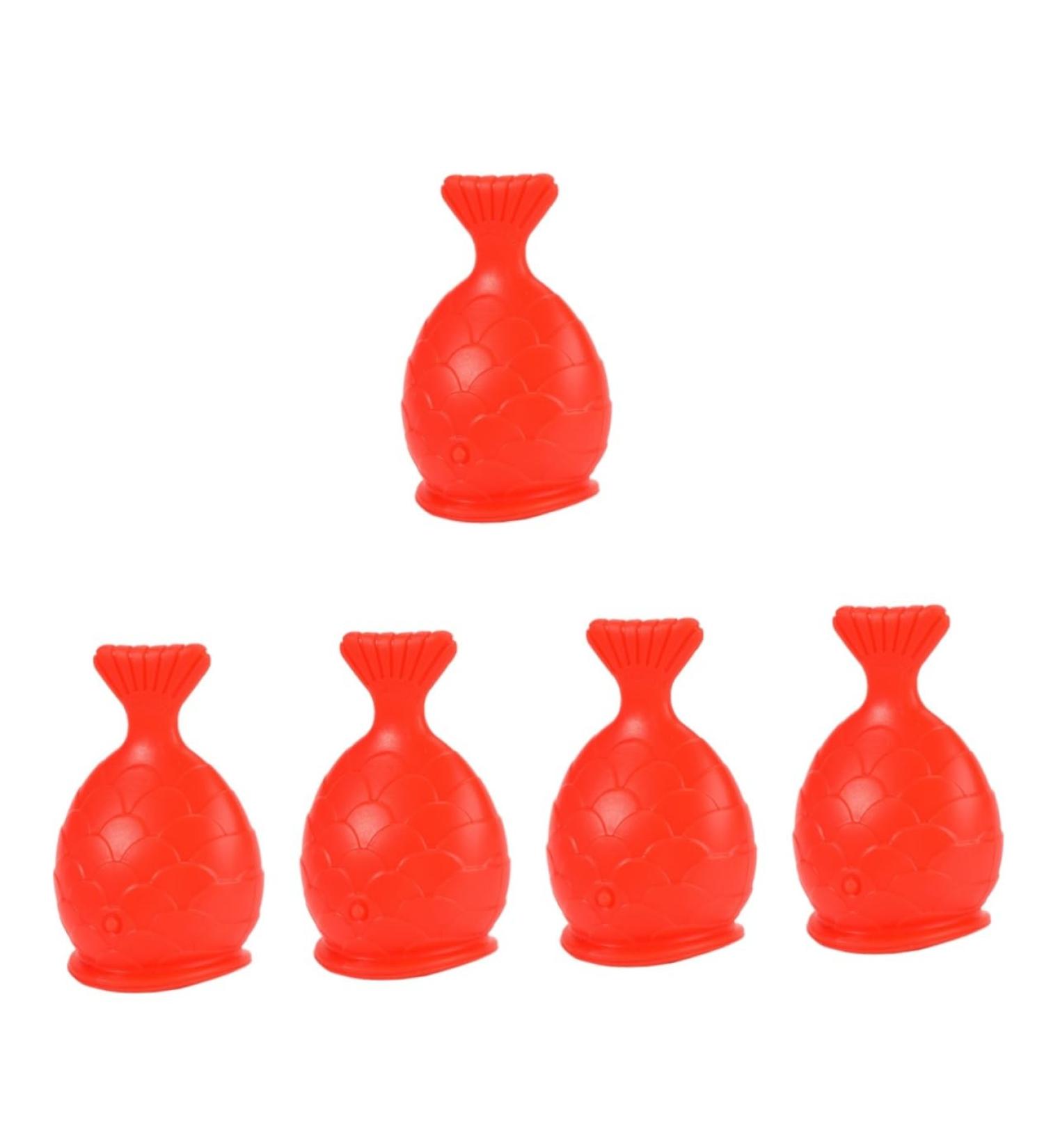 Healeved 5 Pi ces De Machine Repulper Les L vres En Silicone Pour Une Bouche Plus Et Plus Pulpeuse 8.20X3.00X3.00CMx5pcs rougex5pcs - Buy Online on GoSupps.com