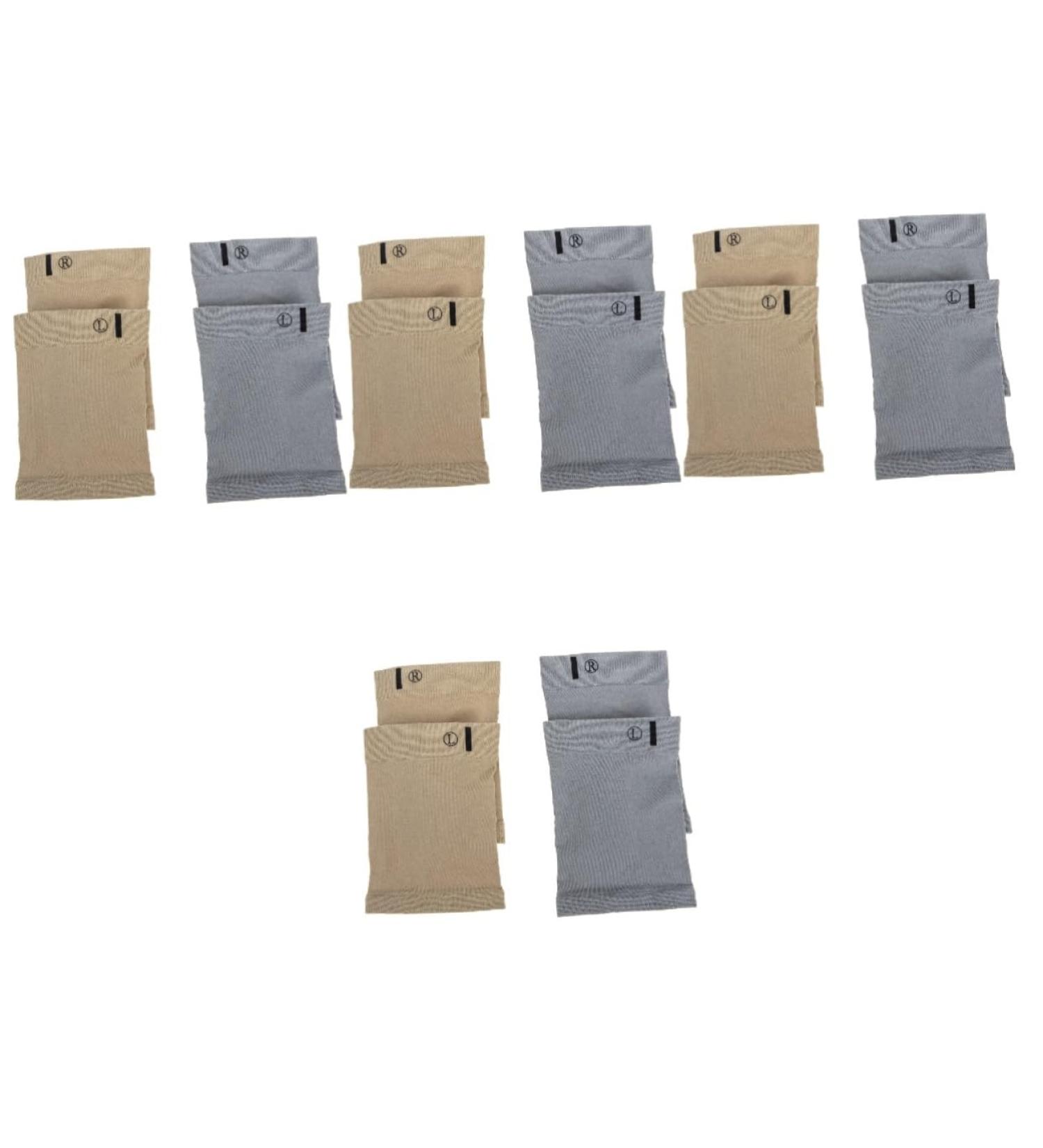 NOLITOY Arch Support Socks - Cushioned Sleeves for Plantar Fasciitis Relief | 8 Pairs of Foot Support Nylon Insoles - Buy Online on GoSupps.com