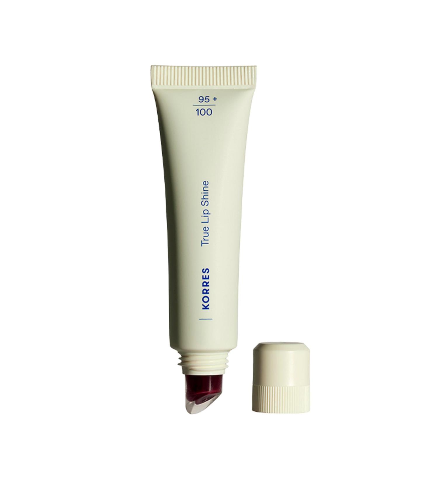  KORRES KORRES True Lip Shine Mulberry 27 with an ultra-glossy creamy finish like a lip gloss - Nourishes like a lip balm moisturizing fresh shine non-sticky texture vegan 10 ml - Buy Online on GoSupps.com