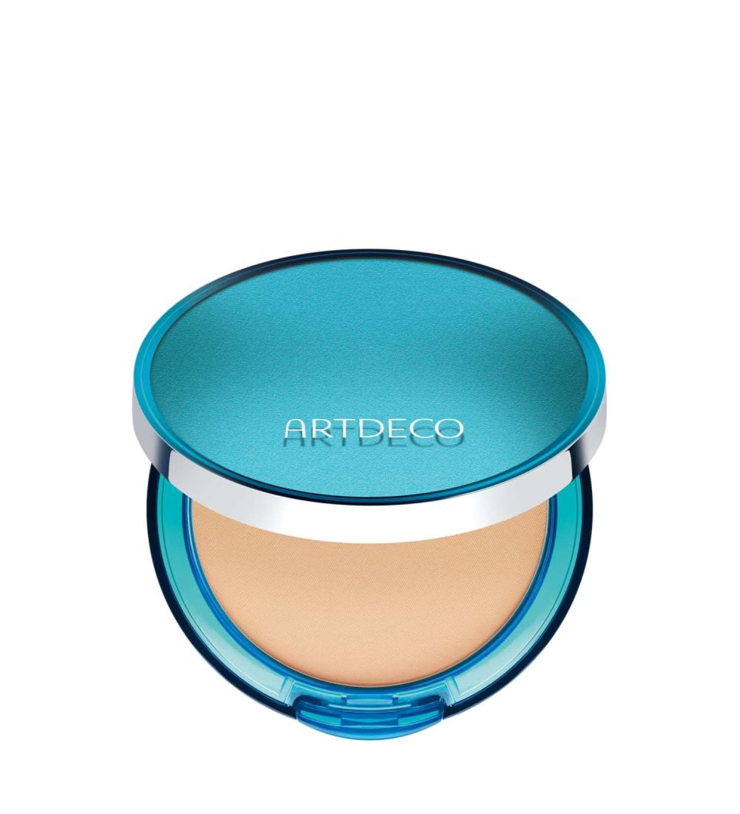 ARTDECO Sun Protection Powder Foundation SPF 50 - Golden Beige 9.5g | Best Powder Makeup with Sun Protection for Flawless Skin - Buy Online on GoSupps.com