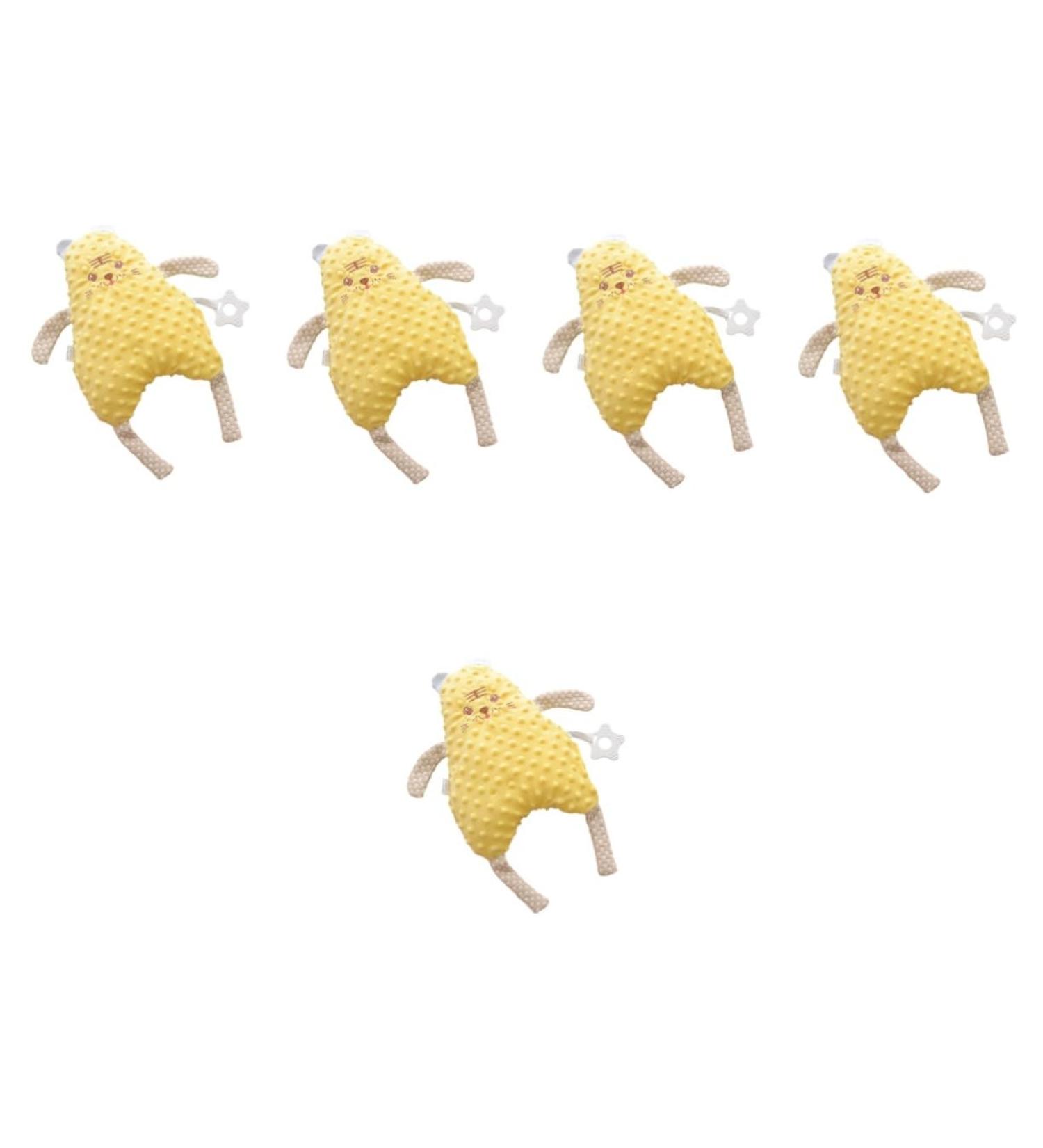 Warmhm 5-Pack Baby Comfort Towels | Soothing Plush Toys for Babies | Ideal Baby Girl Gifts & Newborn Sleep Aids - Buy Online on GoSupps.com