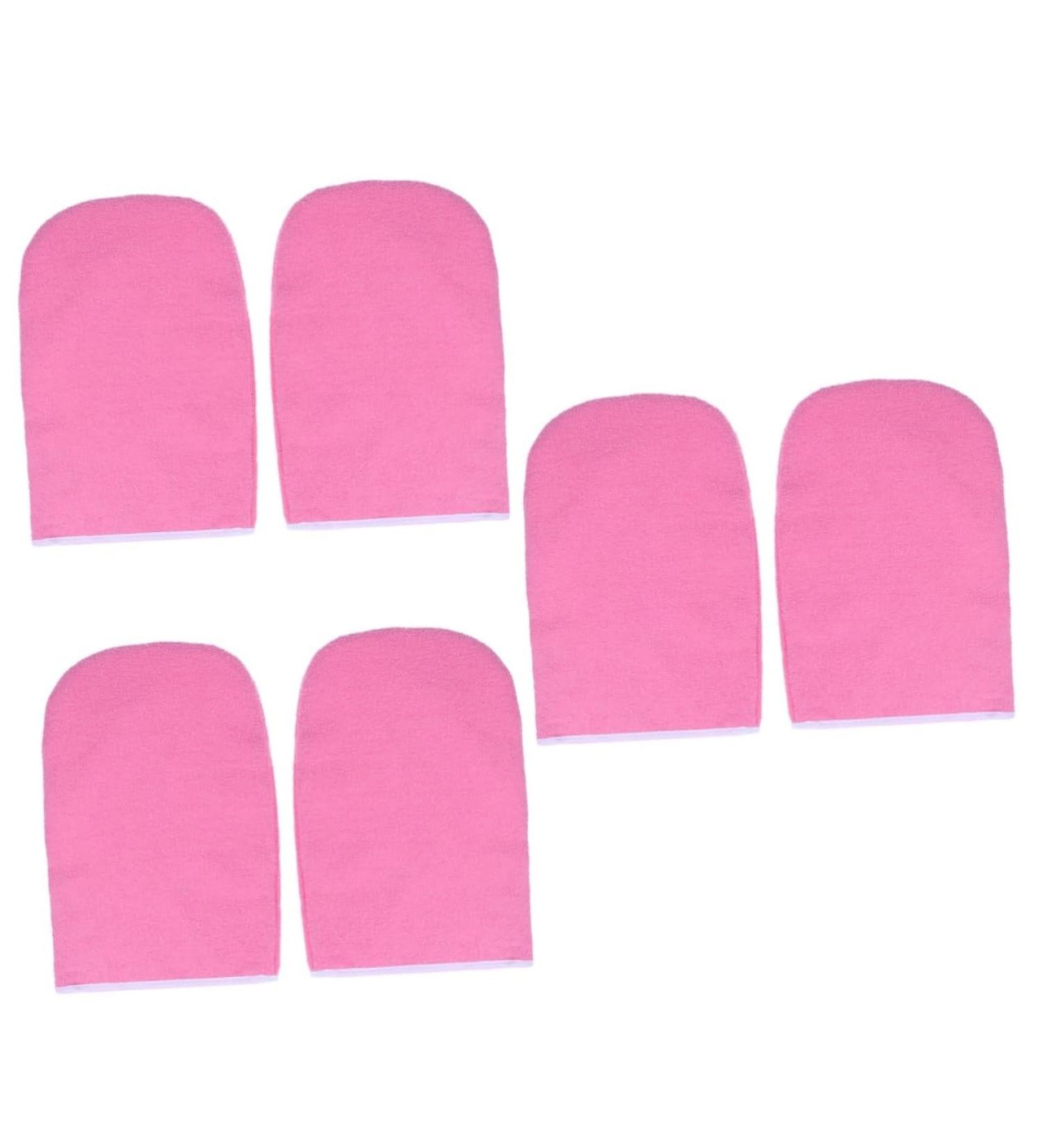 minkissy Warming Gloves 3 Pairs Bath Treatment Mitt Hand Spa Cover Paraffin Wax Gloves Insulated Gloves Hand Treatment Mitts Pink Insulation Boots Warm Gloves - Buy Online on GoSupps.com