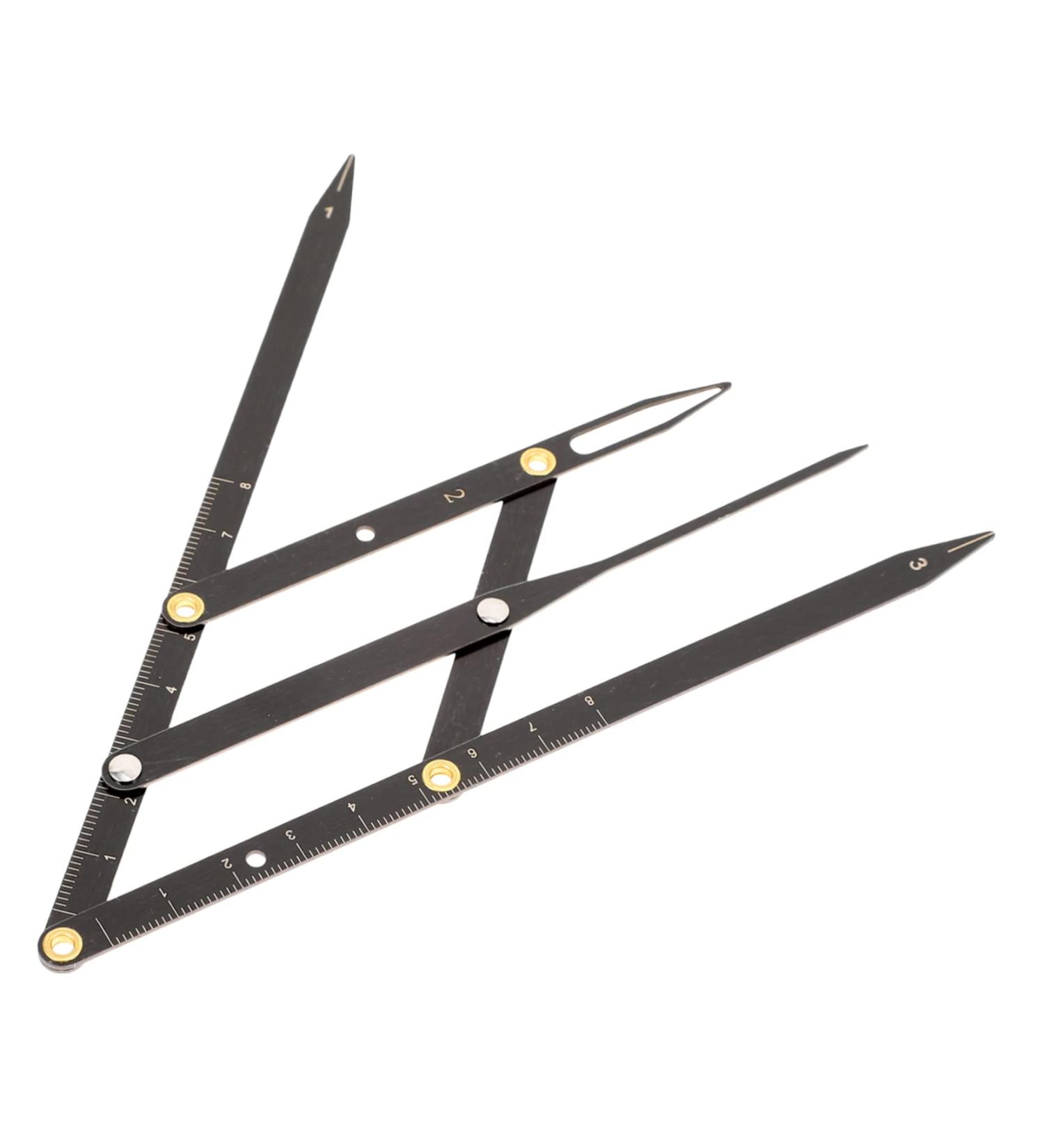 NOLITOY 5 pcs Stencils Measuring Metal Generation Positioning Second Tool Steel Stainless 25x5x0.6cmx5pcs Blackx5pcs - Buy Online on GoSupps.com