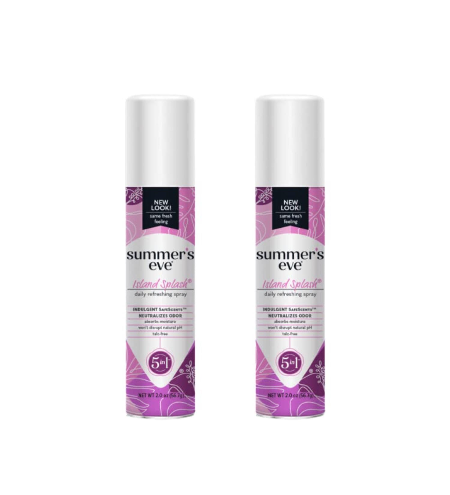 Summer's Eve Splash Island 2oz Size Pack of 2 - 3.2 Ounce - Non-Scents - Buy Online on GoSupps.com