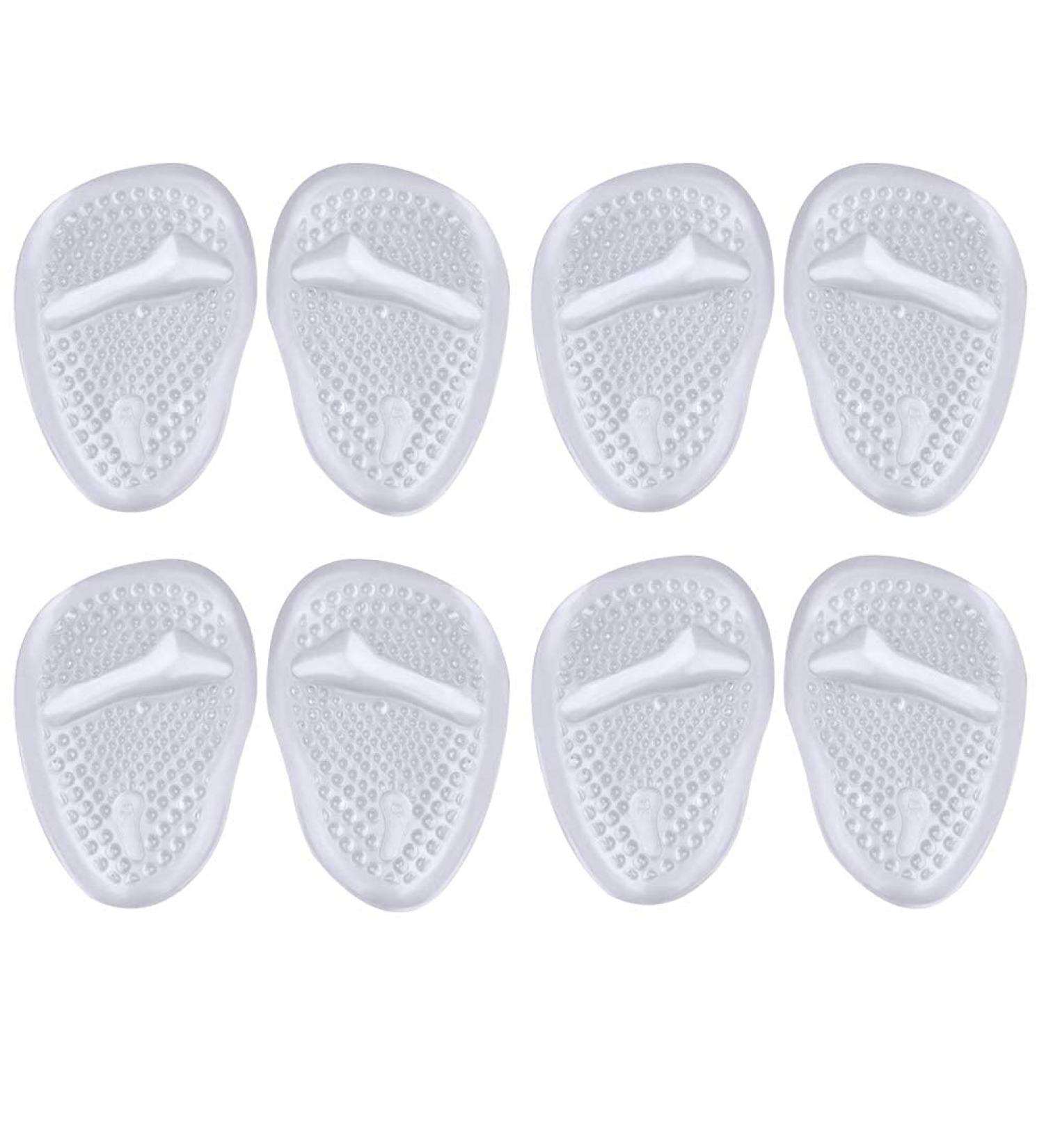 4 Pairs Heels Cushion Pads Foot Pain Relief Pads Shoe Heel Cushion Inserts Ball of Foot Cushion Pads Ball Foot Gel Pads Metatarsal Cushions Party Feet Gel Cushions Heel for Women High Heels Shoes - Buy Online on GoSupps.com