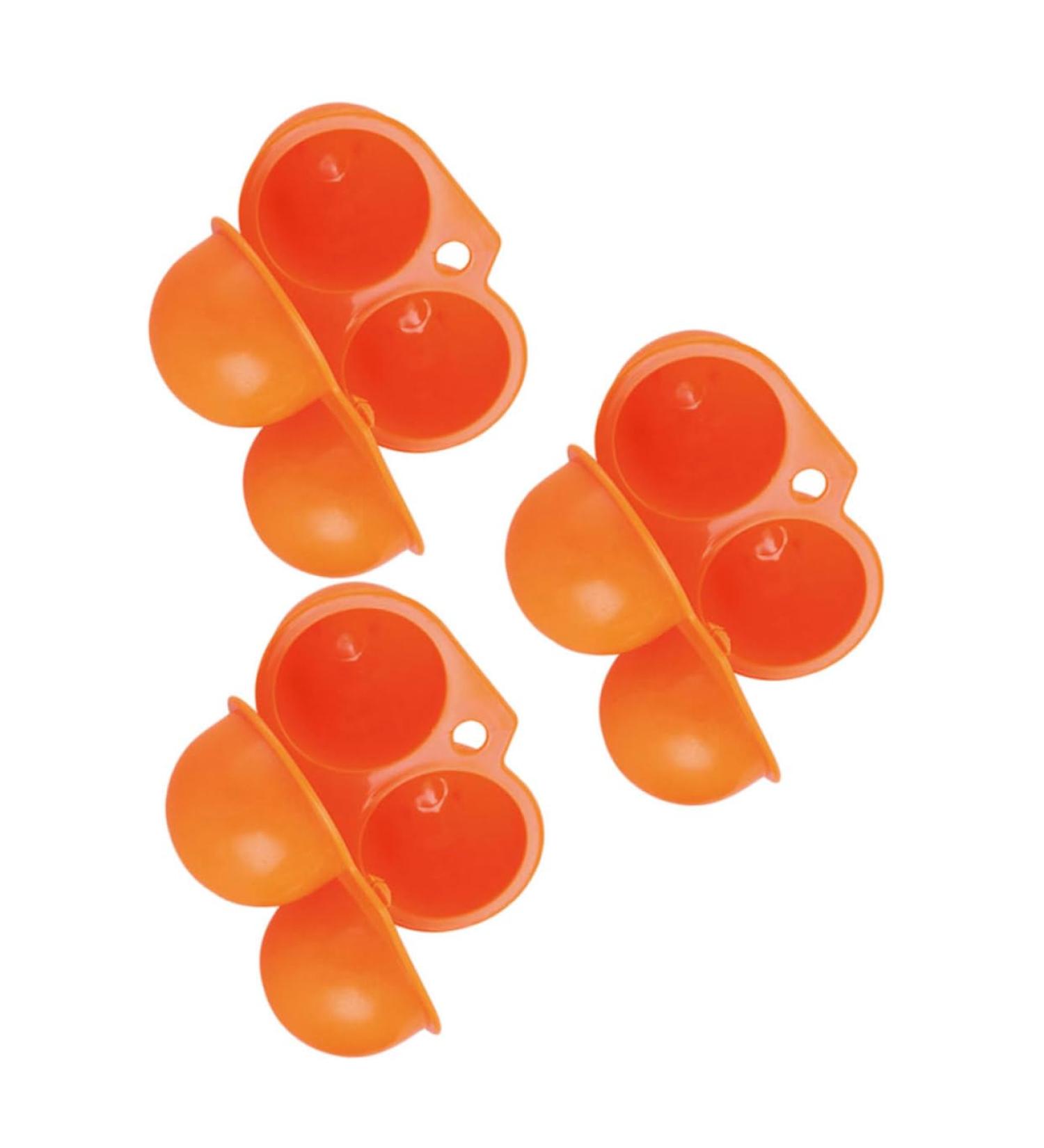 GLEAVI 3pcs Eggs Egg Rack for Refrigerator Fridge Egg Holder Portable Egg Case Container Egg Tray Outdoor Random Color 11.5X7X7cm - Buy Online on GoSupps.com