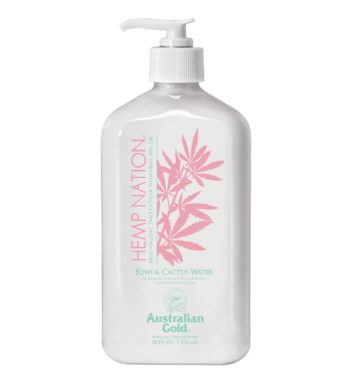 Hemp Nation Kiwi Cactus Water Moisturizer - Hydrating Body Lotion - Buy Online on GoSupps.com