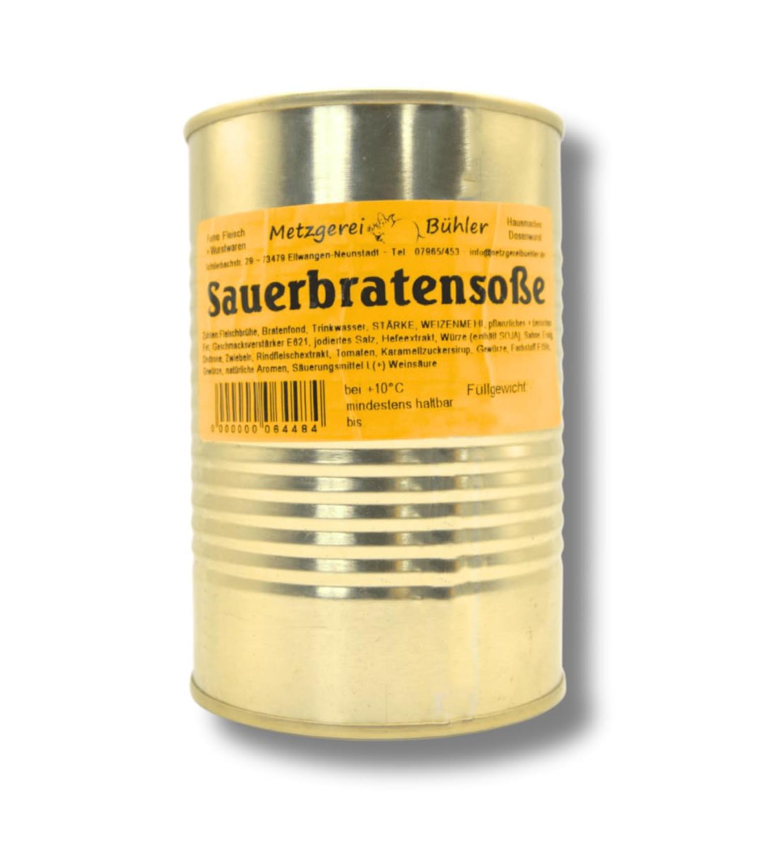 Sauerbraten sauce ready meal homemade gourmet dark sauce for roast 400g