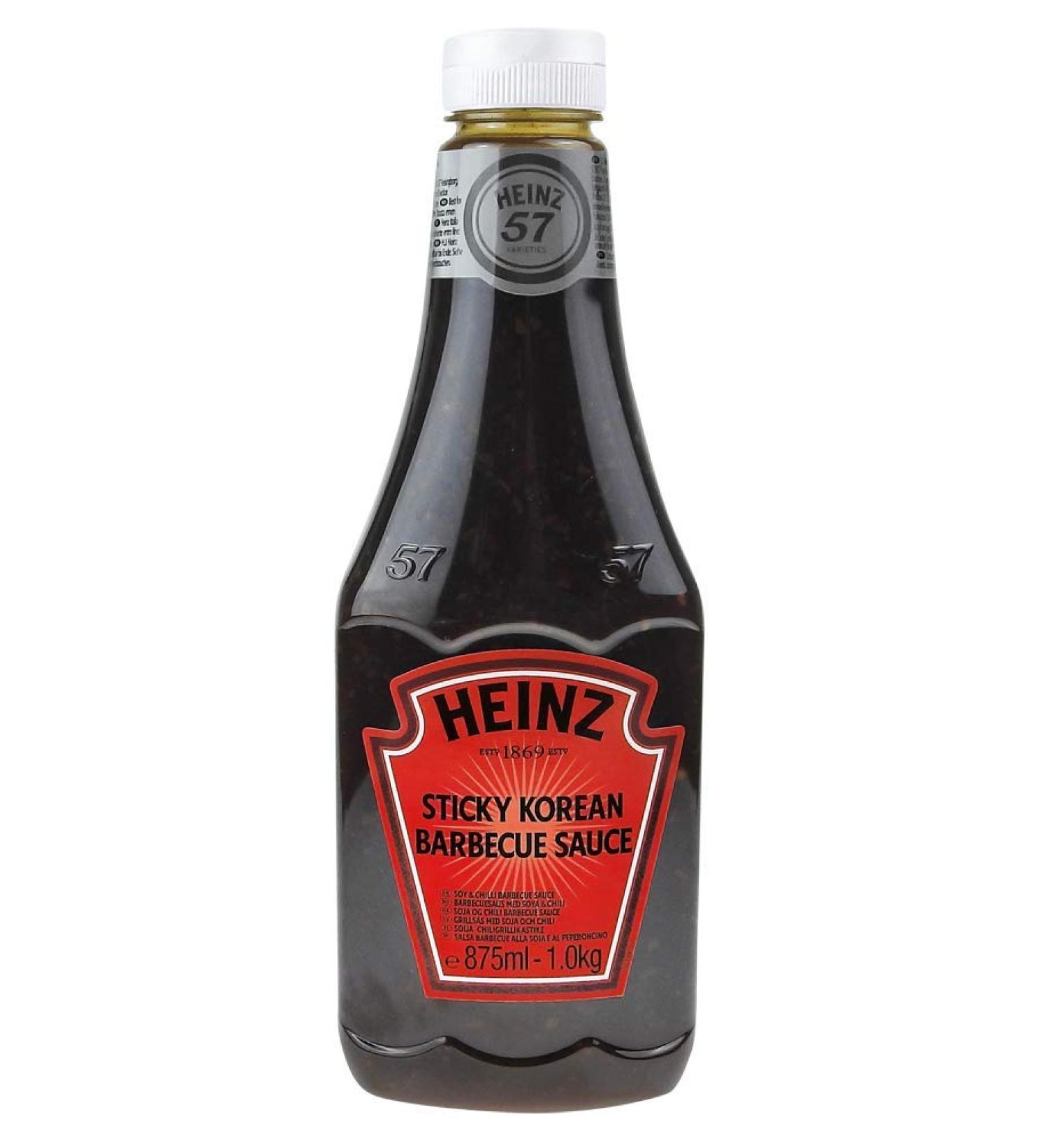 HEINZ Sticky Korean barbecue sauce 6 x 875 ml