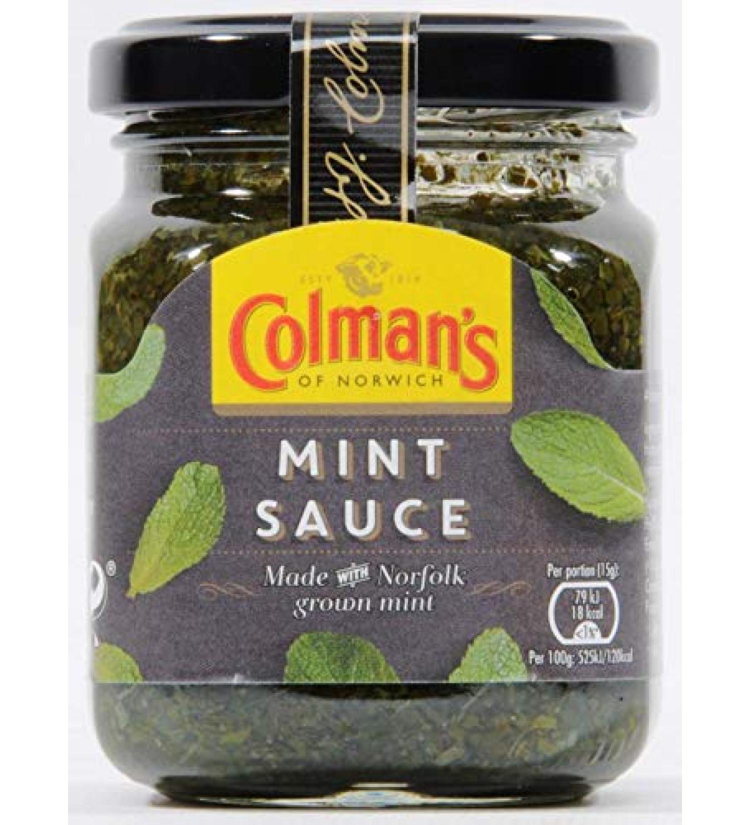 Colmans Condiments (Mint Sauce 3 x 165g)