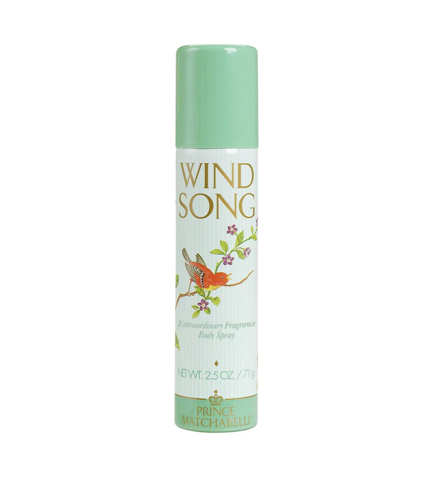 Prince Matchabelli Wind Song Deo for Women 2.5 Oz/ 75 Ml 2.5 Fl Oz