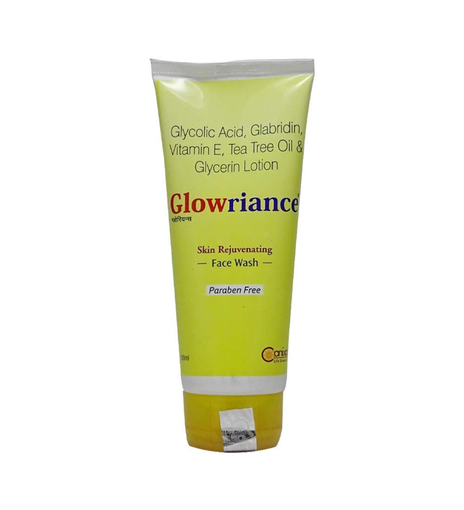 Glowriance Lotion Face Wash 100 ml - Hydrating Deep Cleanser for Radiant Skin | International Shipping Available - Buy Online on GoSupps.com