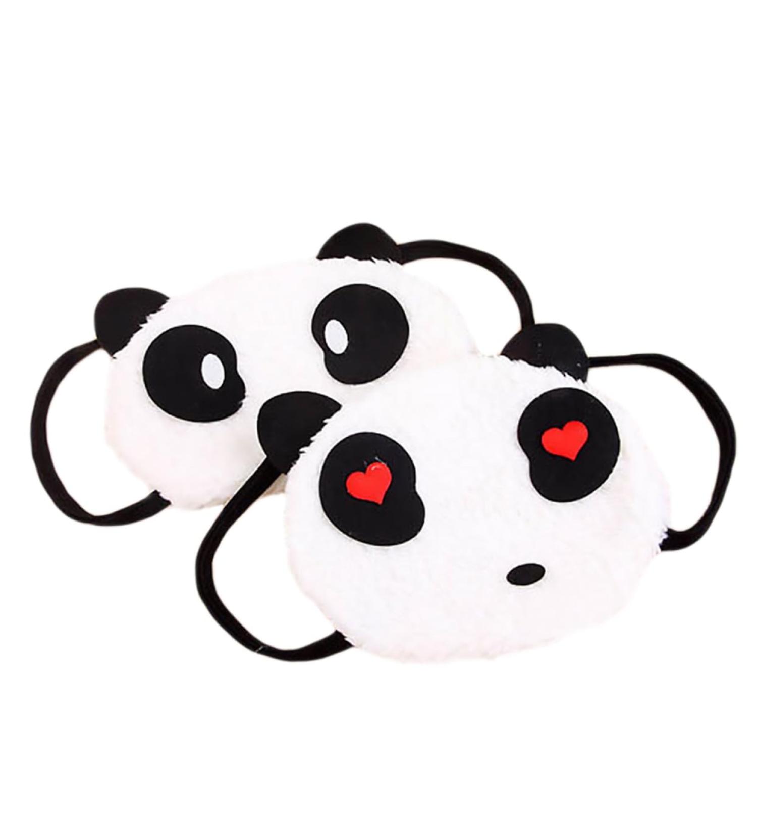 Buy Healvian Panda Bandanas - Warm Disposable Face Masks & Mouth Covers for Winter Protection | 2-Pack Cotton Sleep Masks - Buy Online on GoSupps.com