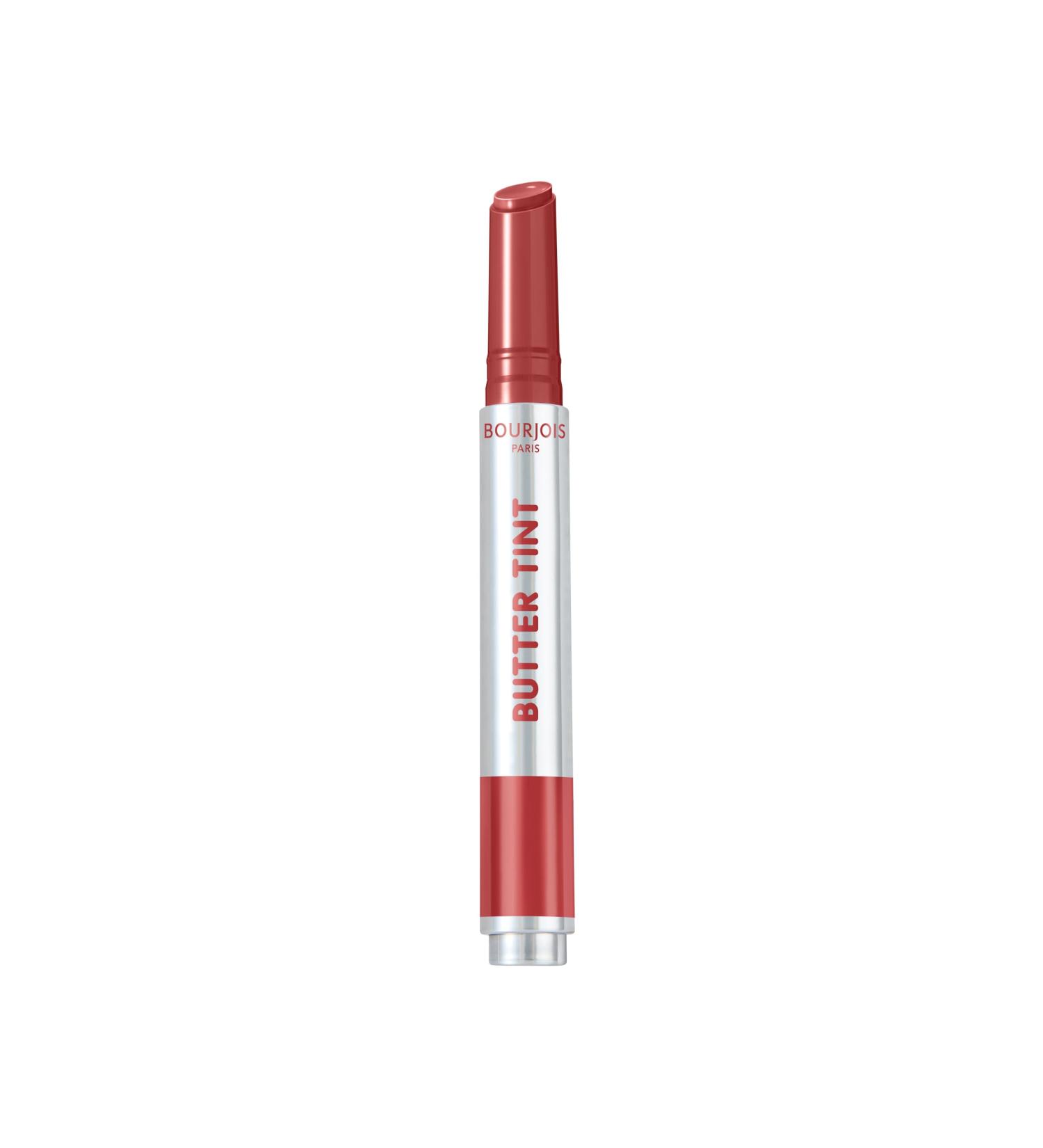 Bourjois Butter Tint Lip Glaze Nourrit et repulpe Formule au beurre de karit Fini fondant Avec technologie de couleur r active au pH 01 ROSE FONDANT - Buy Online on GoSupps.com