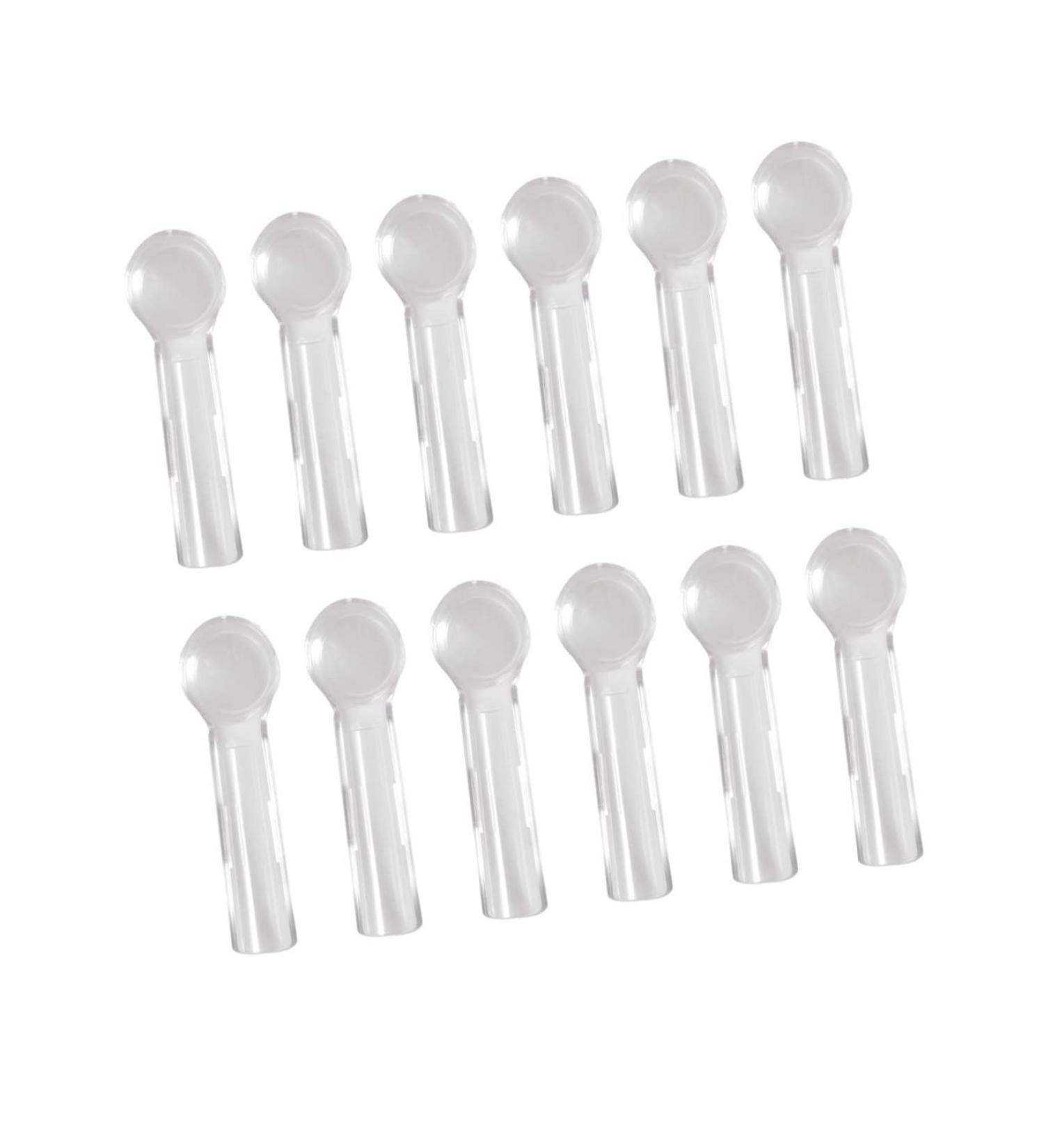 Alipis Toothbrush Fall - 24 Pack Travel Brush Cover with Dust Density Electrical Skull Design 2.5x7cm - Buy Online on GoSupps.com