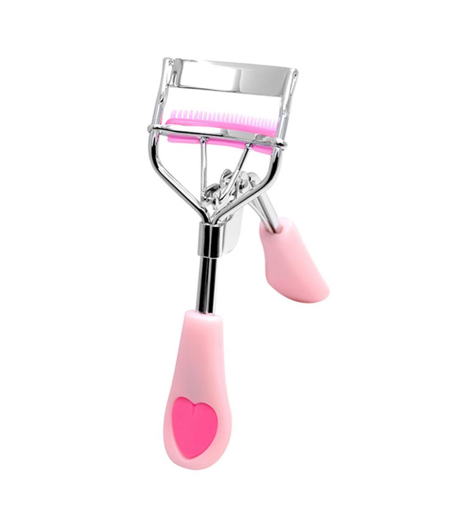 Women Wide Angle Eyelash Carbon Steel Brush Comb Curler Make Up Tool - Buy Online on GoSupps.com