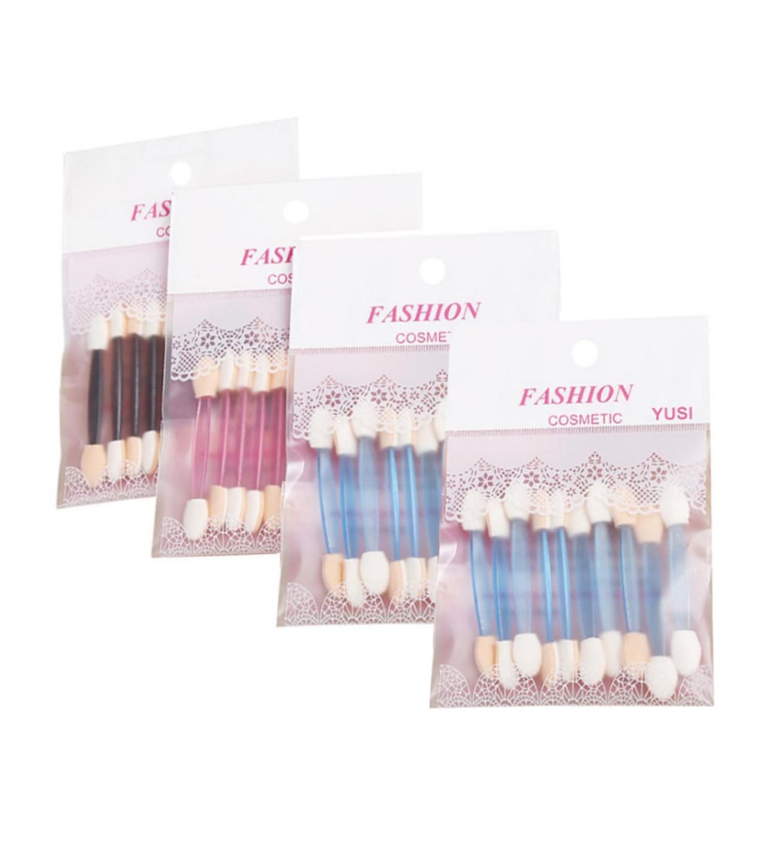 Outanaya 40pcs Sponge Stick Sponge Applicator Foundation Makeup Brush Eyeshadow Stick Eye Shadow Plastic Abs - Buy Online on GoSupps.com