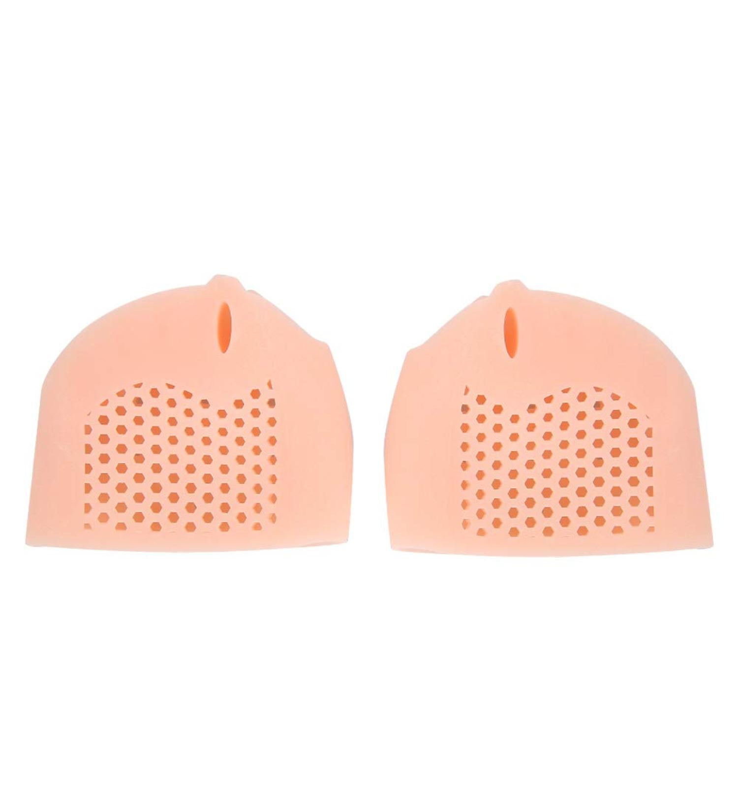 Hallux Valgus Corrector Silicone Toe Separator for Bunions and Foot Pain - Skin Color - Buy Online on GoSupps.com