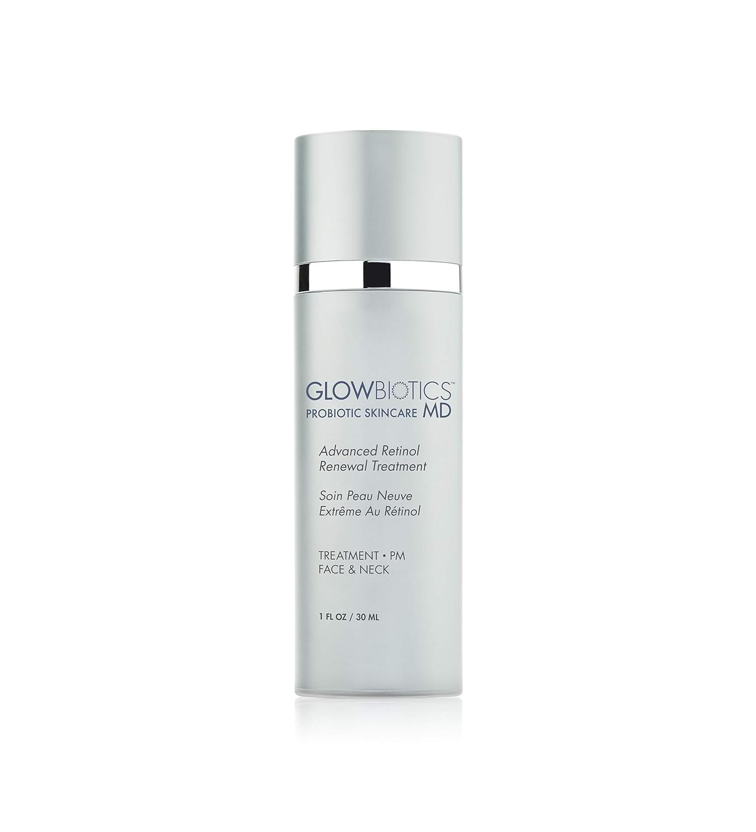 Glowbiotics Advanced Retinol Renewal Treatment - Nightly Anti-Aging & Brightening Cream | Tightens Smooths Firms Skin | 1 Fl Oz - International Shipping Available - Buy Online on GoSupps.com
