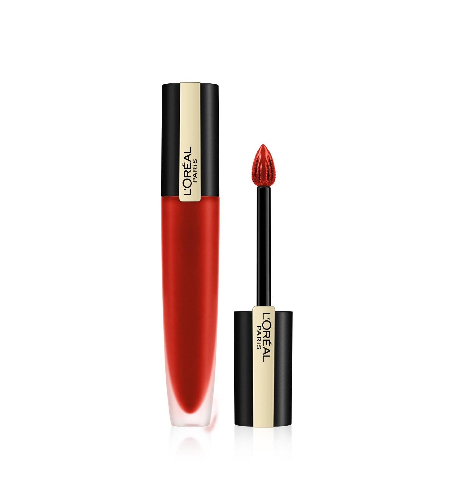 L'Or al Paris Rouge Signature Empowered Lip Color - Long-Lasting Lightweight Matte Finish (8.5ml) - 138 Assured - 1 Piece - Buy Online on GoSupps.com