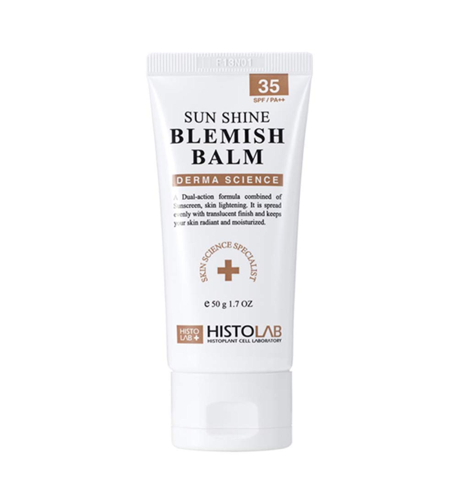 HISTOLAB Sun Shine Blemish Balm SPF 35/PA++ | UV Protection BB Cream 50g/1.7oz - Buy Online on GoSupps.com