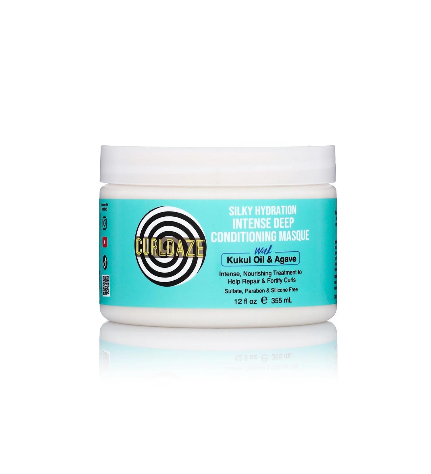 Curldaze Intense Deep Conditioning Masque | Perfect Detangling Treatment for Silky Hydrated Curls - Shop Internationally - Buy Online on GoSupps.com