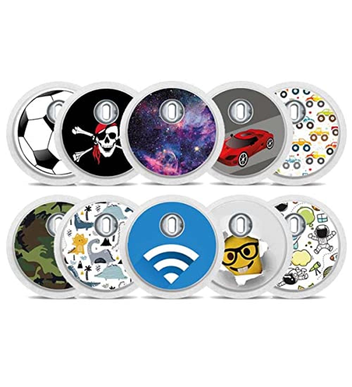 FreeStyle Libre 3 Sensor Stickers - Set of 10 - Diasticker | Stylish & Functional Sensor Accessories - Buy Online on GoSupps.com