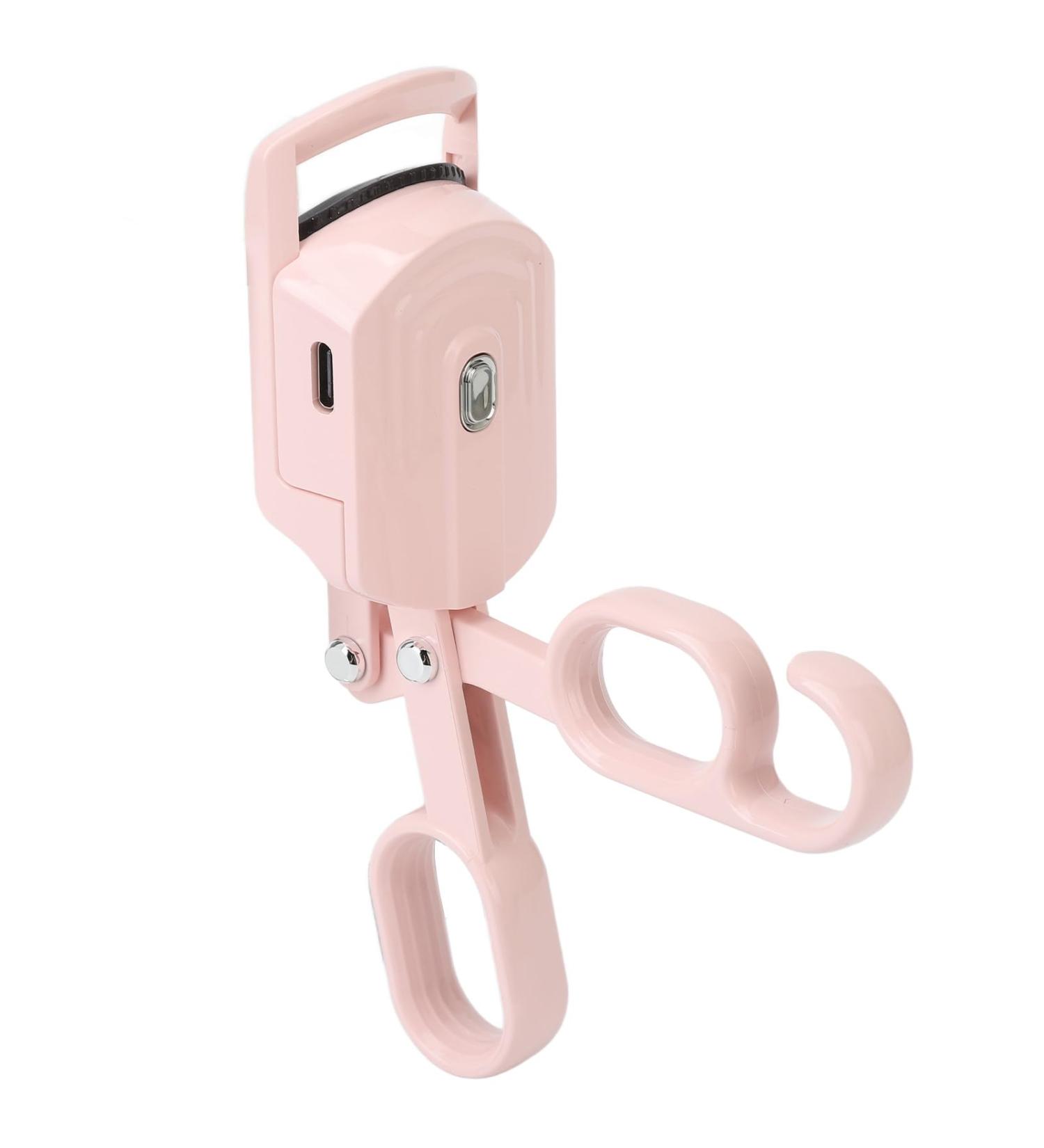 Qukaim Electric Eyelash Curler Rechargeable Heated Eyelash Curler 3 Levels Temperature Long-Lasting Electric Lash Curler Pink - Buy Online on GoSupps.com