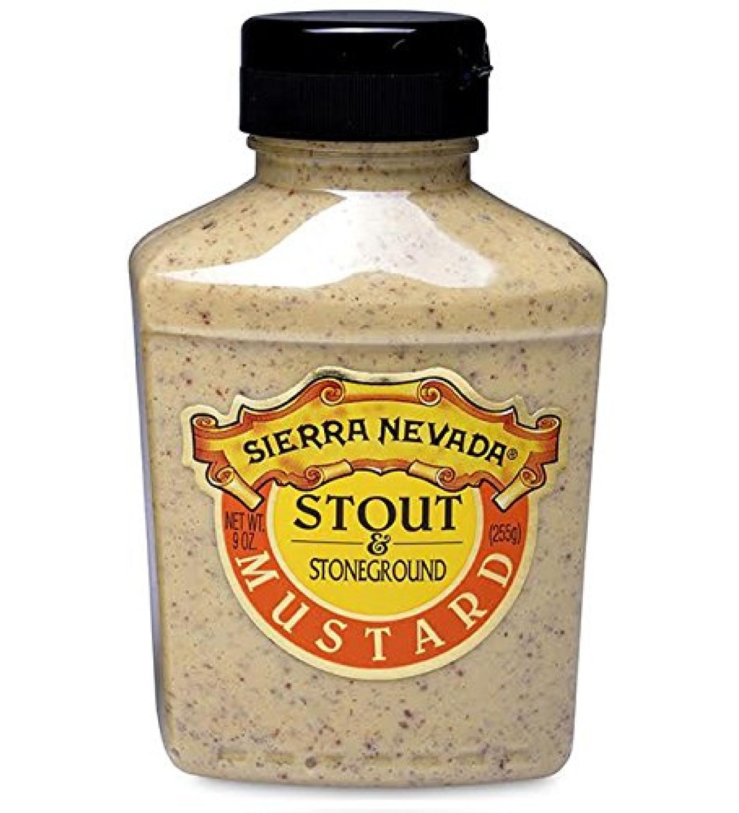 Sierra Nevada Stout & Stoneground Mustard, 9 oz Sqz (6 Pack)