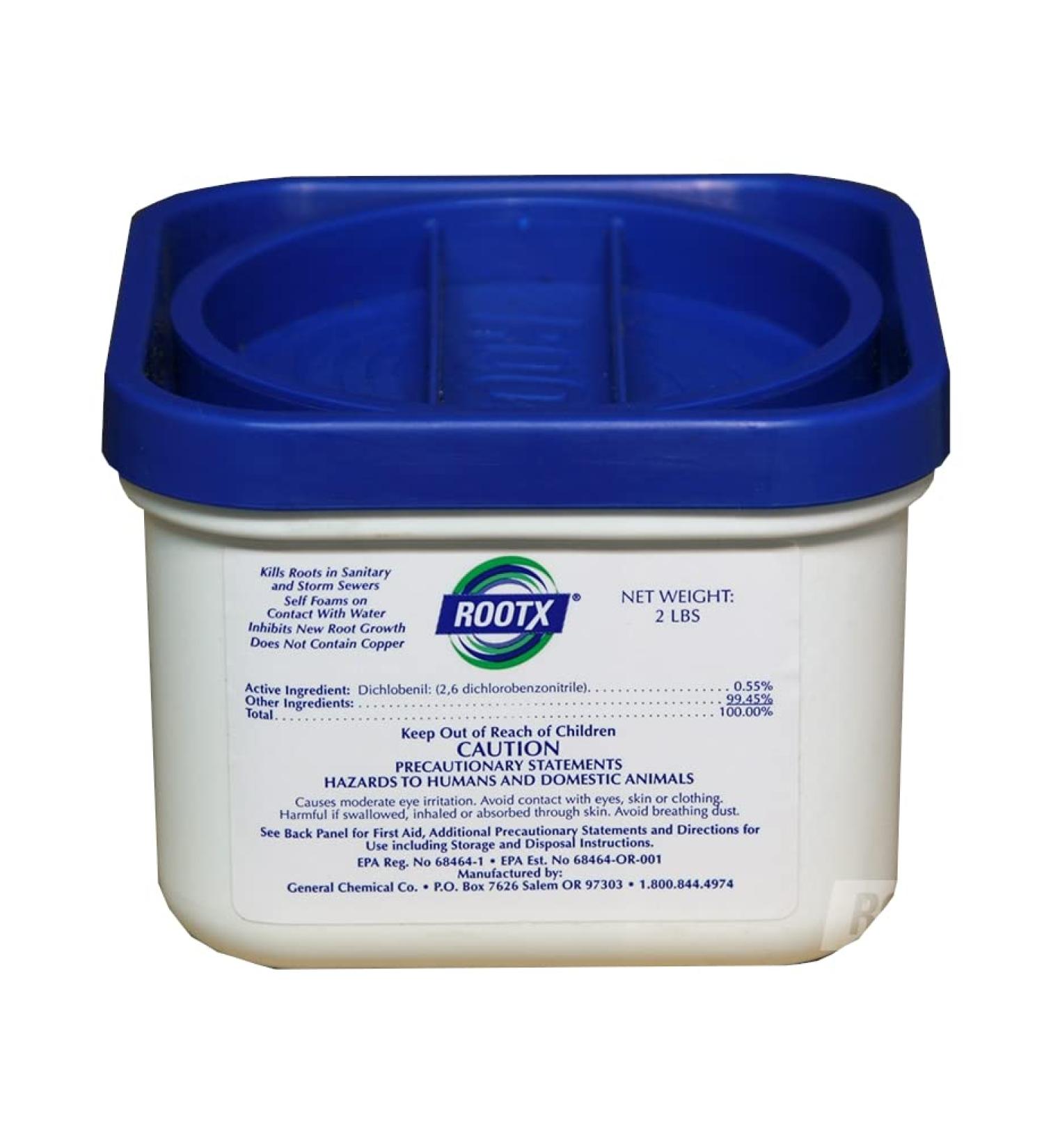 RootX - 2 LB. JAR | Foaming Root Control for Sewer Lines & Septic Systems - Buy Online on GoSupps.com