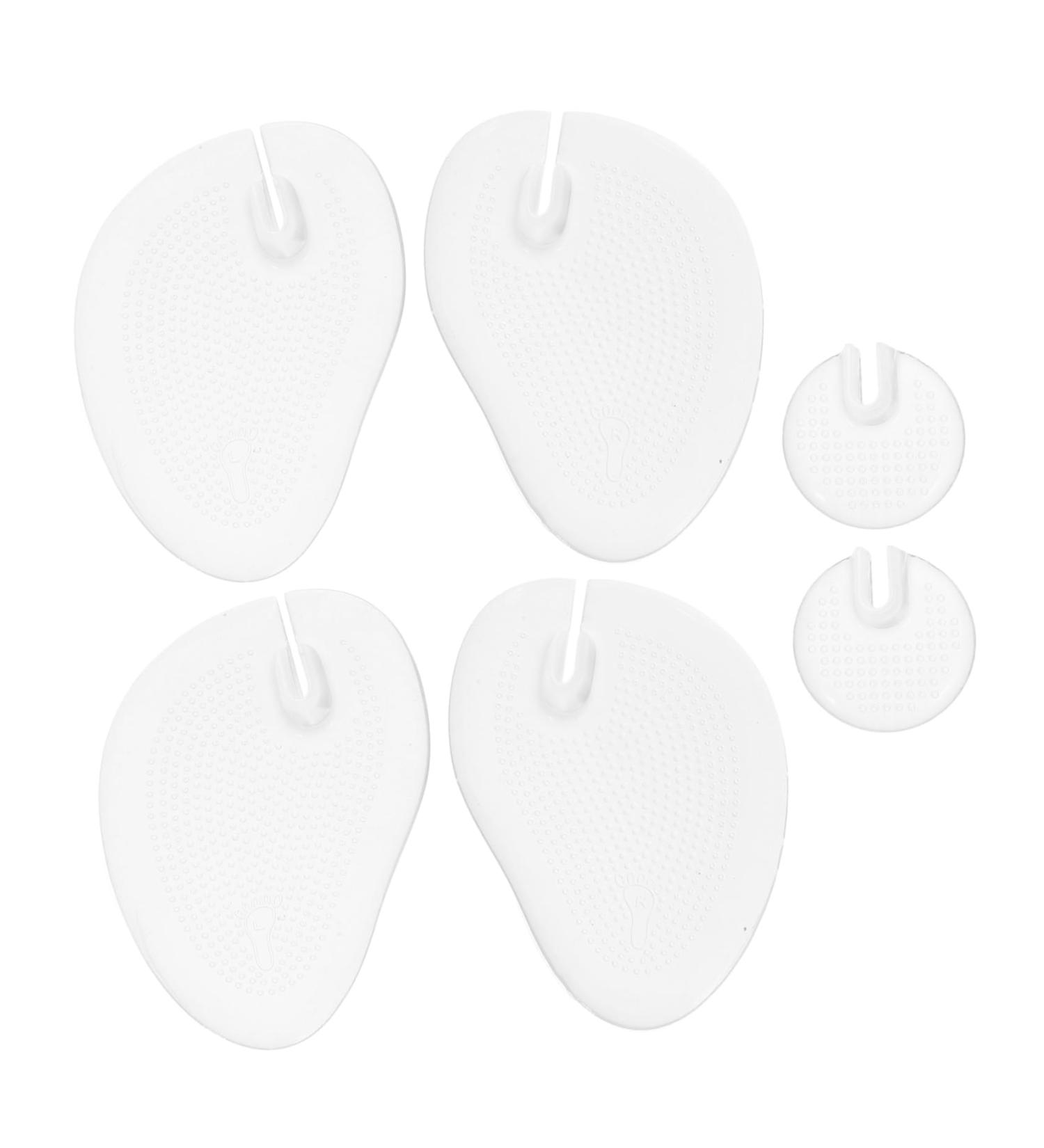 3 Pair Gel Pad for Shoes - Forefoot High Heel Gel Insoles for Comfort & Support - Buy Online on GoSupps.com