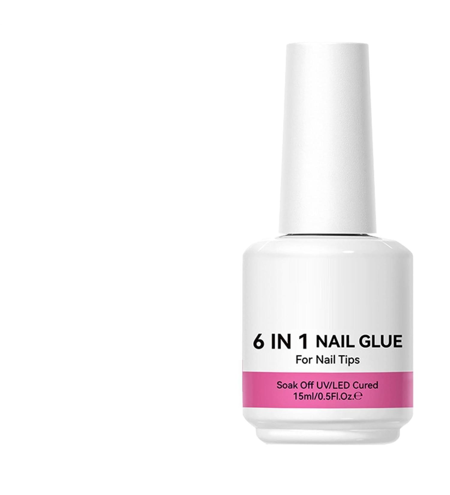 GjnjfdF Nail Builder Gel Base Coat | 6-in-1 Strengthening Glue for Sculpting Extension Adhesive and Base Coat Gel for Home Use Girls Beginners - Buy Online on GoSupps.com