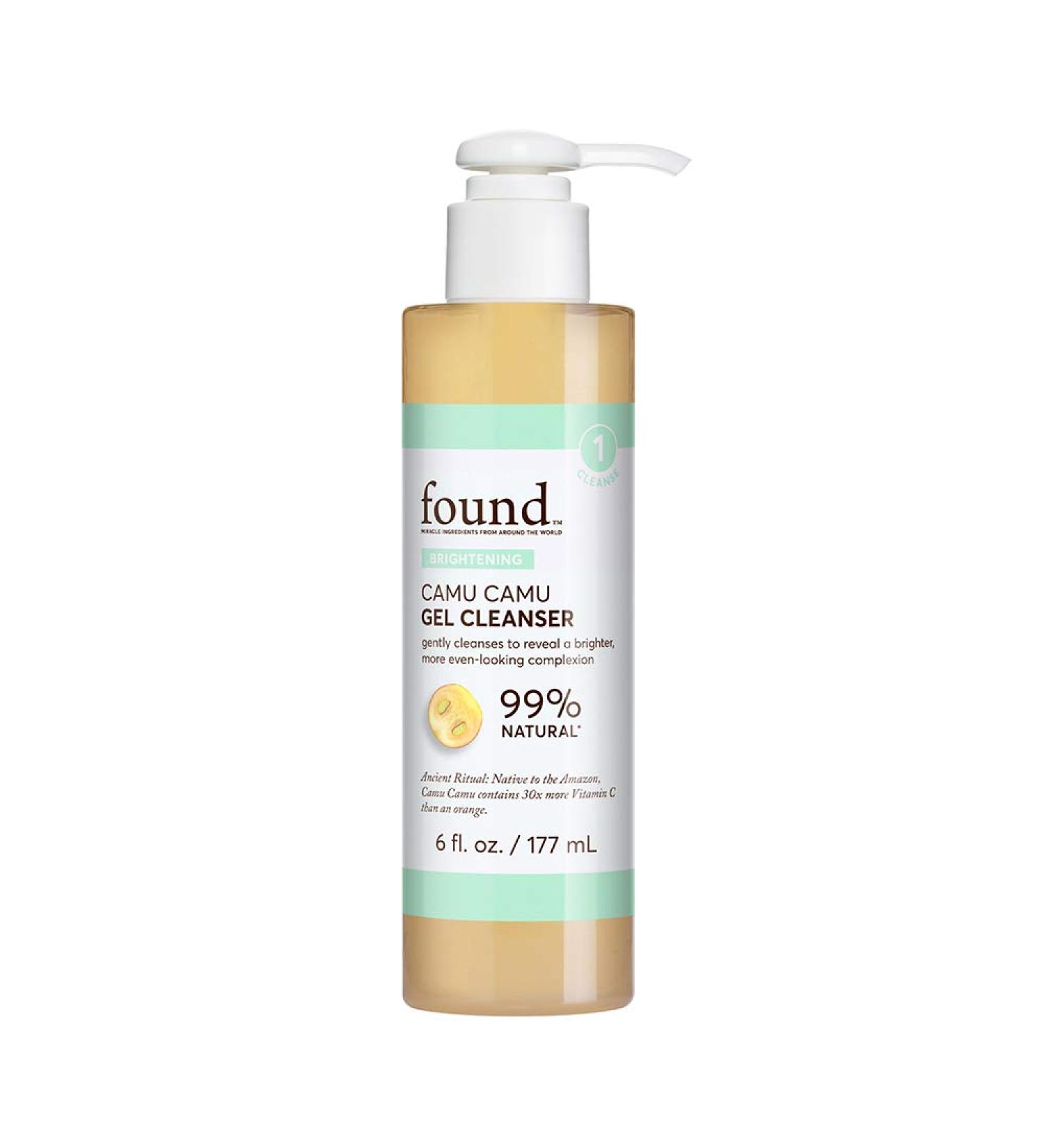 VERSAINSECT ncare Camu Camu Gel Face Cleanser - Brightening 6 oz | 99% Natural | Reduces Dark Spots & Evens Skin Tone - Buy Online on GoSupps.com